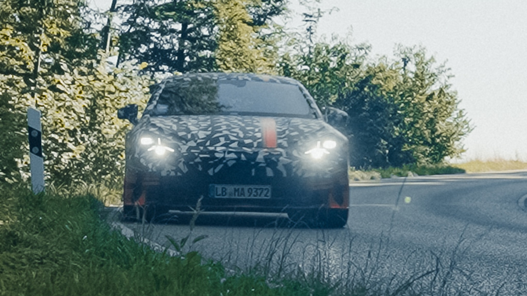 Mercedes AMG EA GT 4 Door prototype EV 5