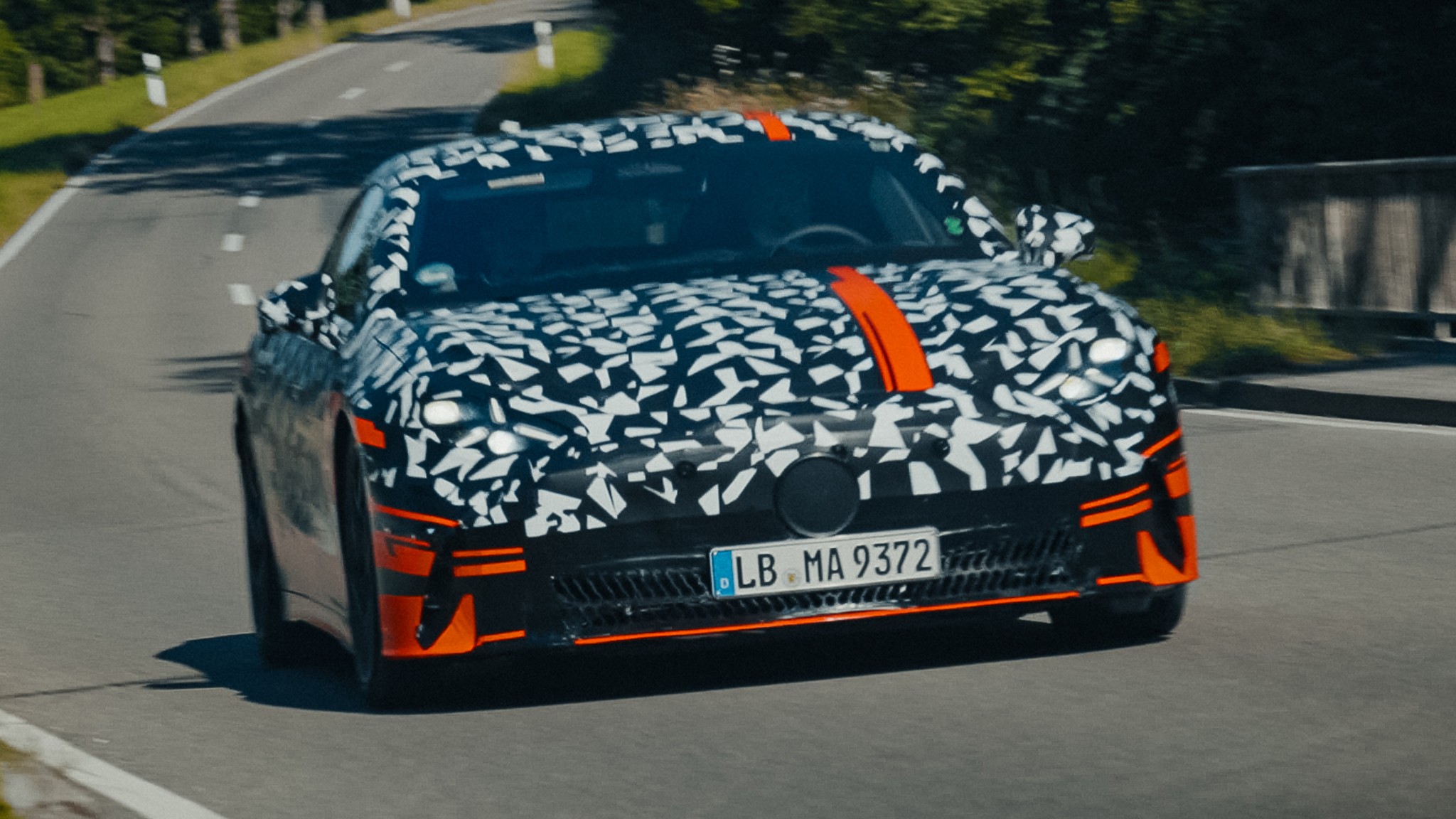 Mercedes AMG EA GT 4 Door prototype EV 7