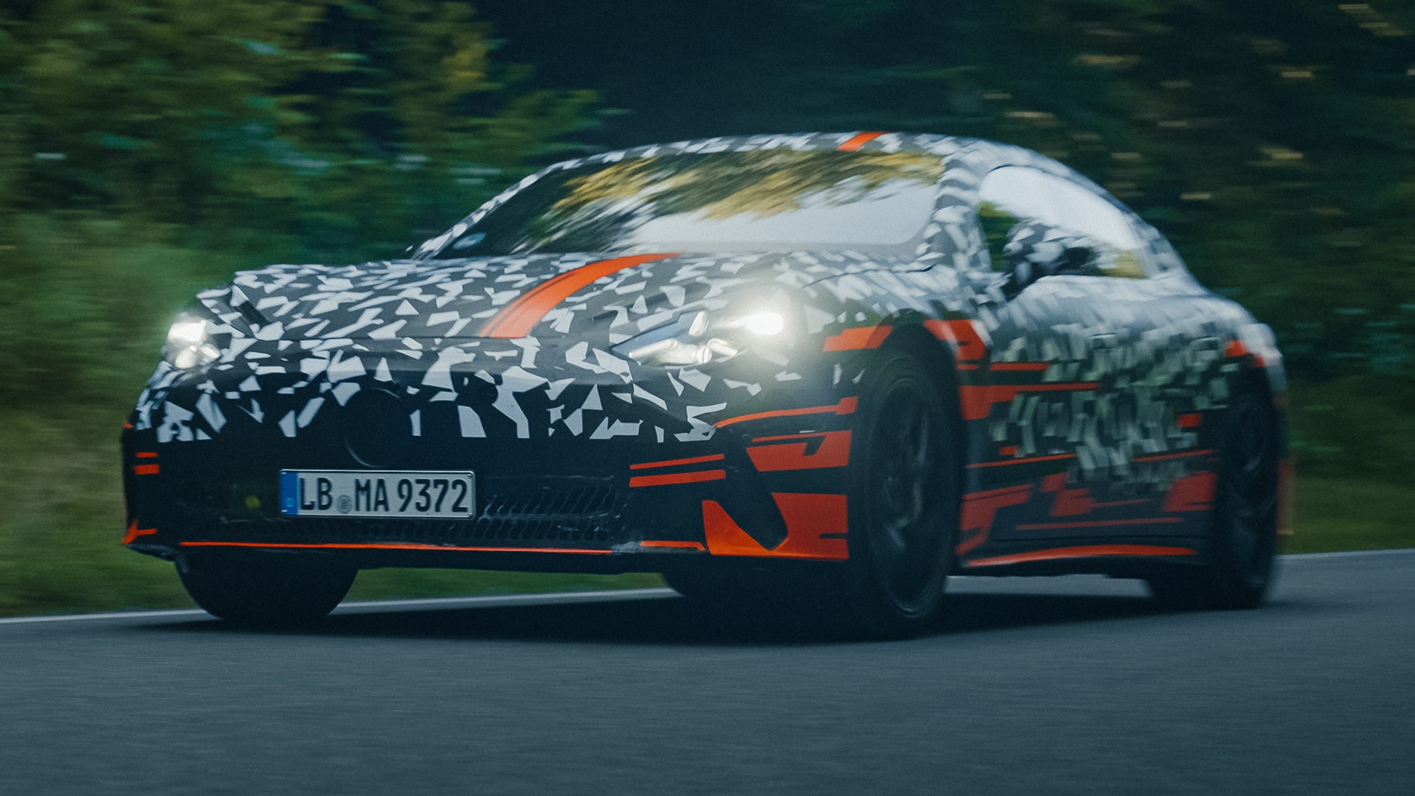 Mercedes AMG EA GT 4 Door prototype EV 11