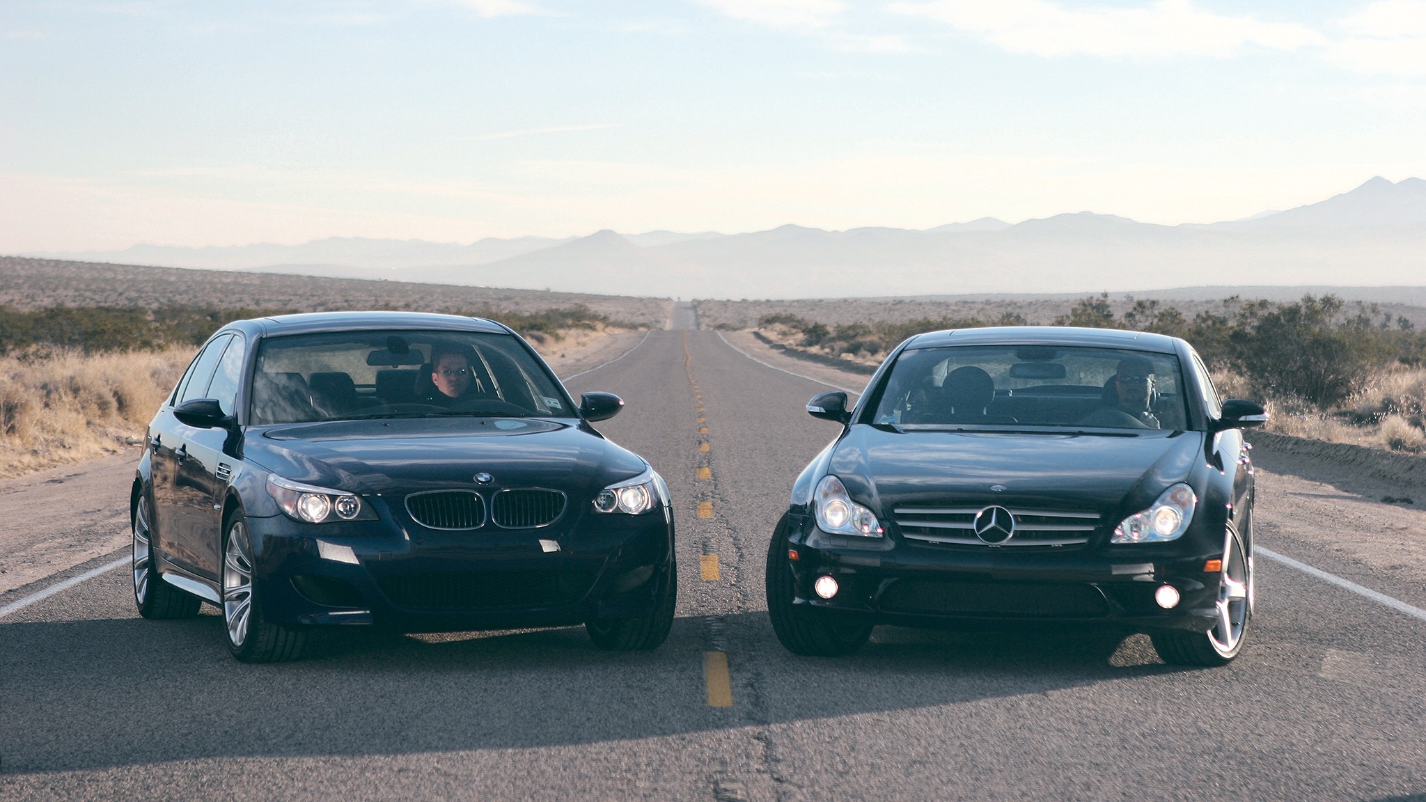 001 2006 bmw m5 vs mercedes benz cls55 amg