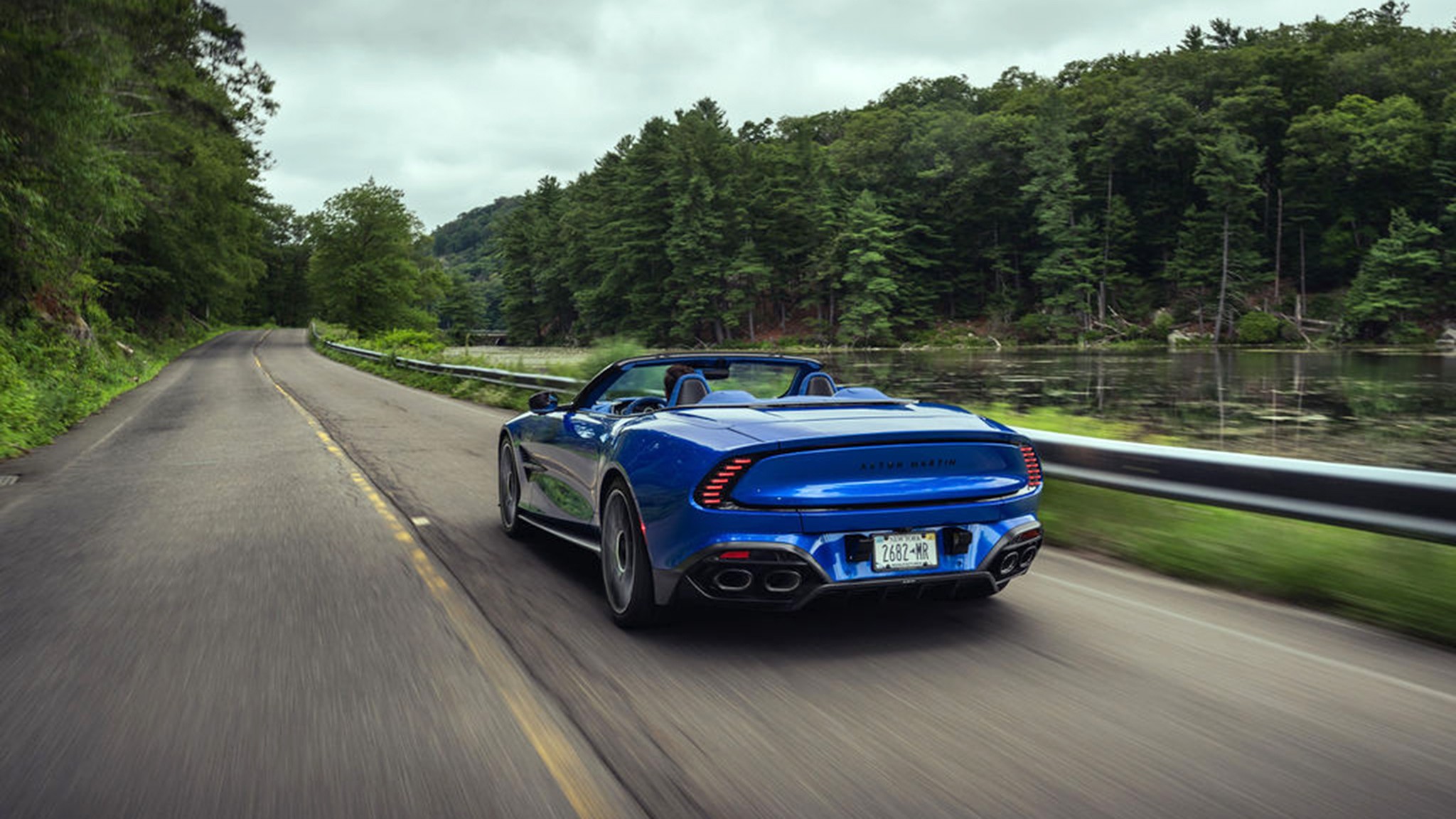 4 2026 Aston Martin Vanquish Volante Morpheus Blue fd