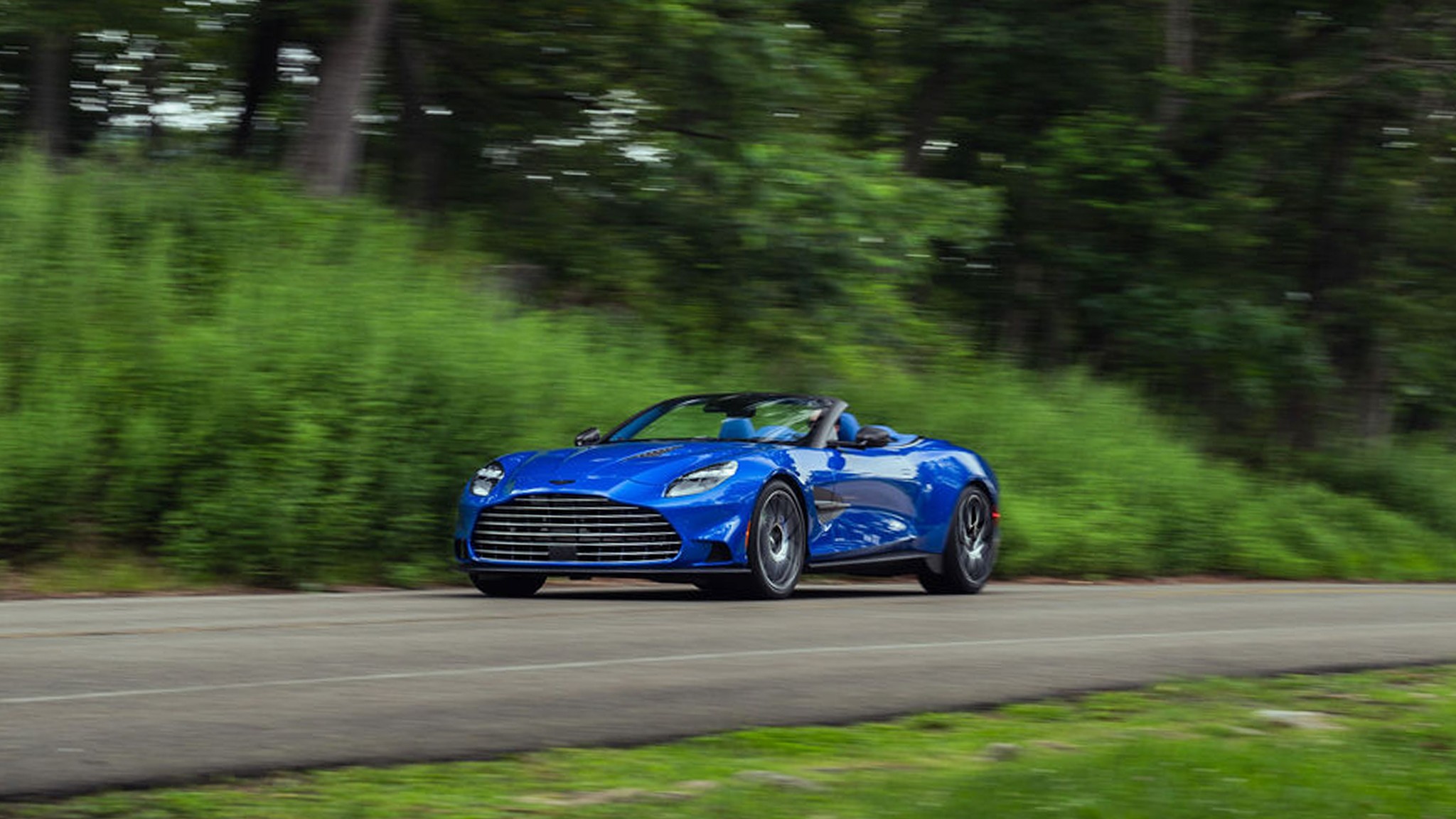 12 2026 Aston Martin Vanquish Volante Morpheus Blue fd