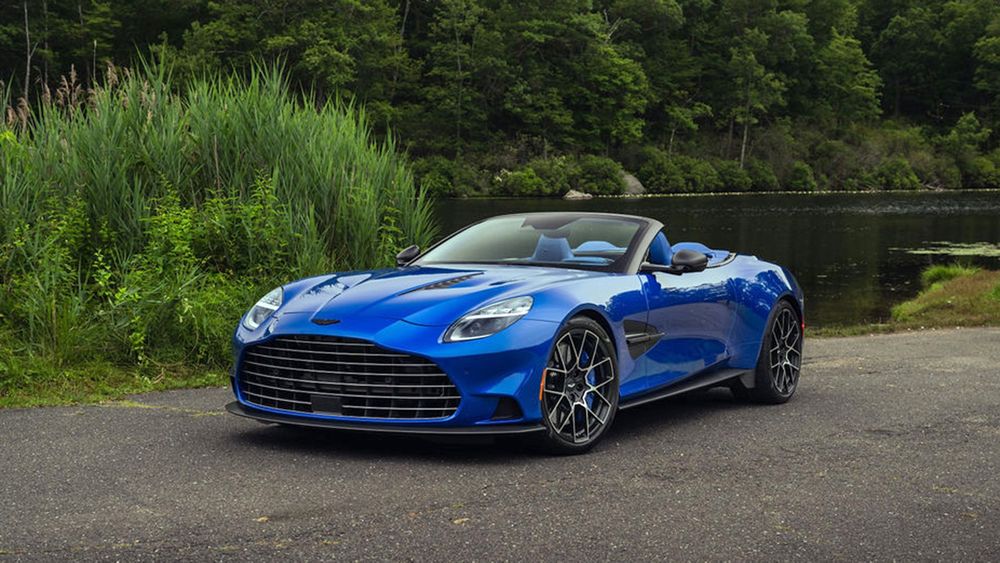 13 2026 Aston Martin Vanquish Volante Morpheus Blue fd