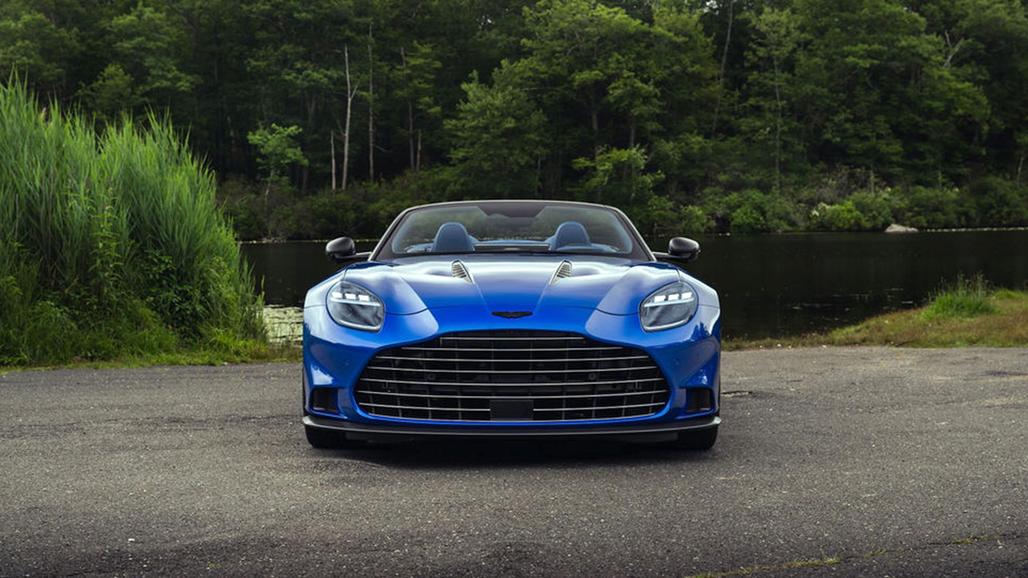 14 2026 Aston Martin Vanquish Volante Morpheus Blue fd