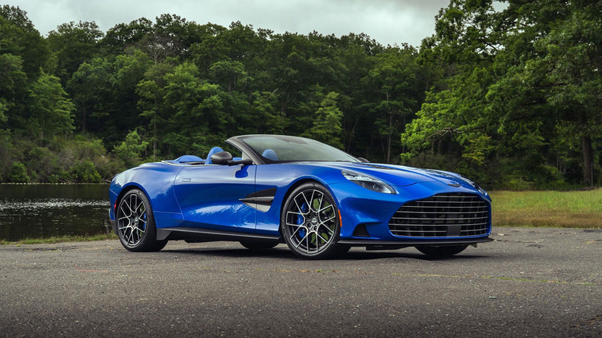 15 2026 Aston Martin Vanquish Volante Morpheus Blue fd