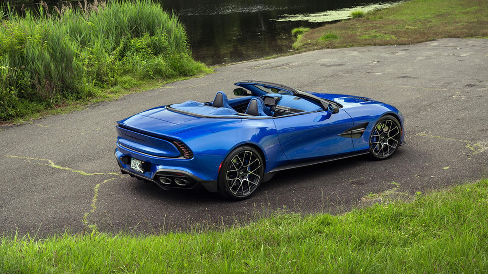 18 2026 Aston Martin Vanquish Volante Morpheus Blue fd