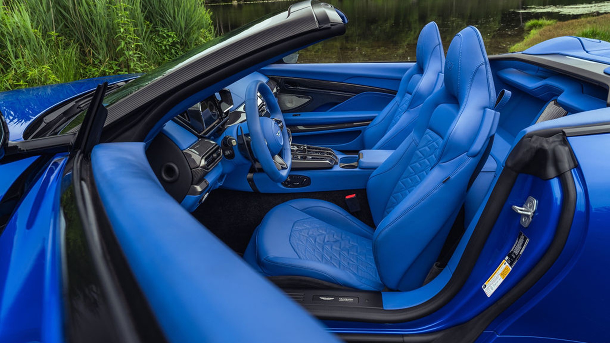 29 2026 Aston Martin Vanquish Volante Morpheus Blue fd