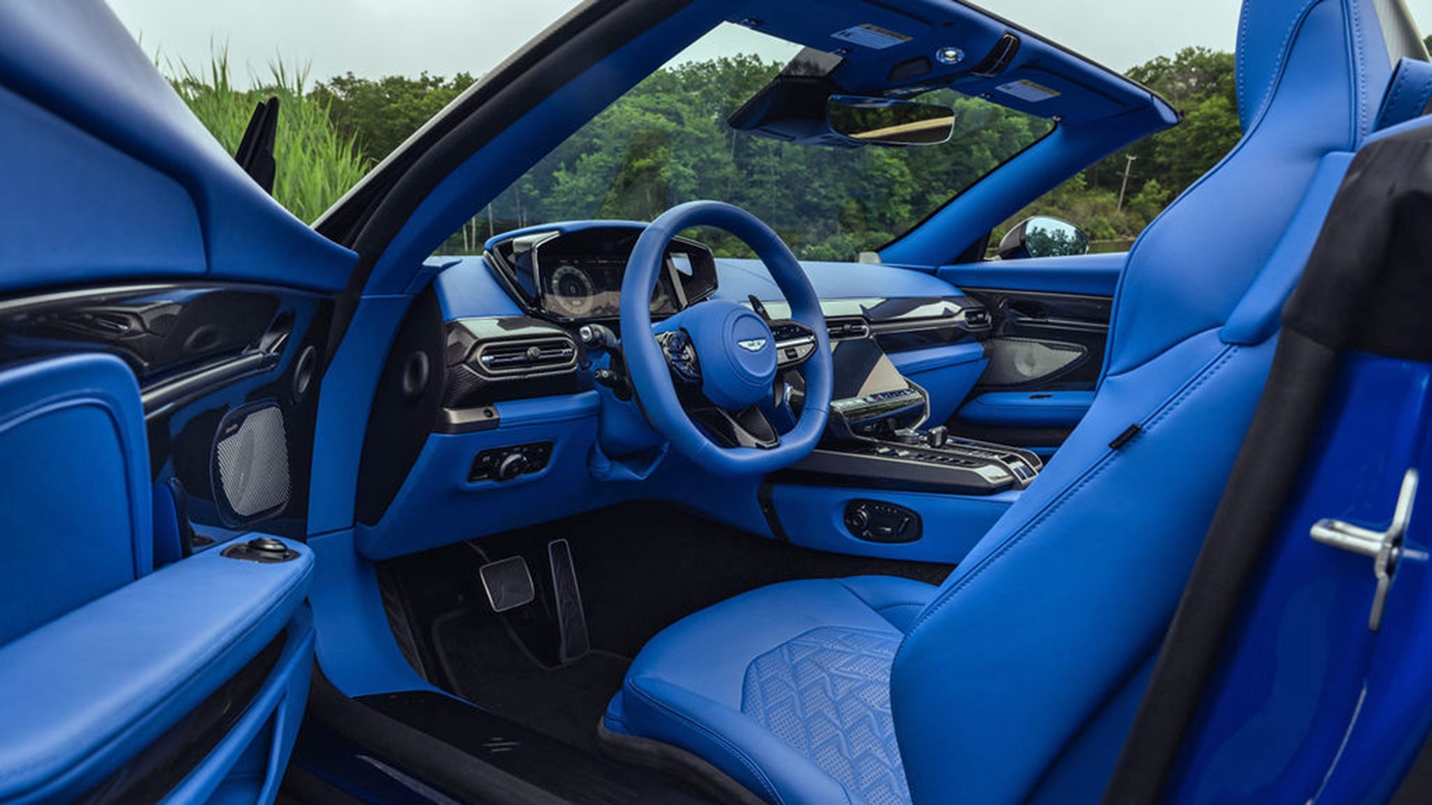 30 2026 Aston Martin Vanquish Volante Morpheus Blue fd