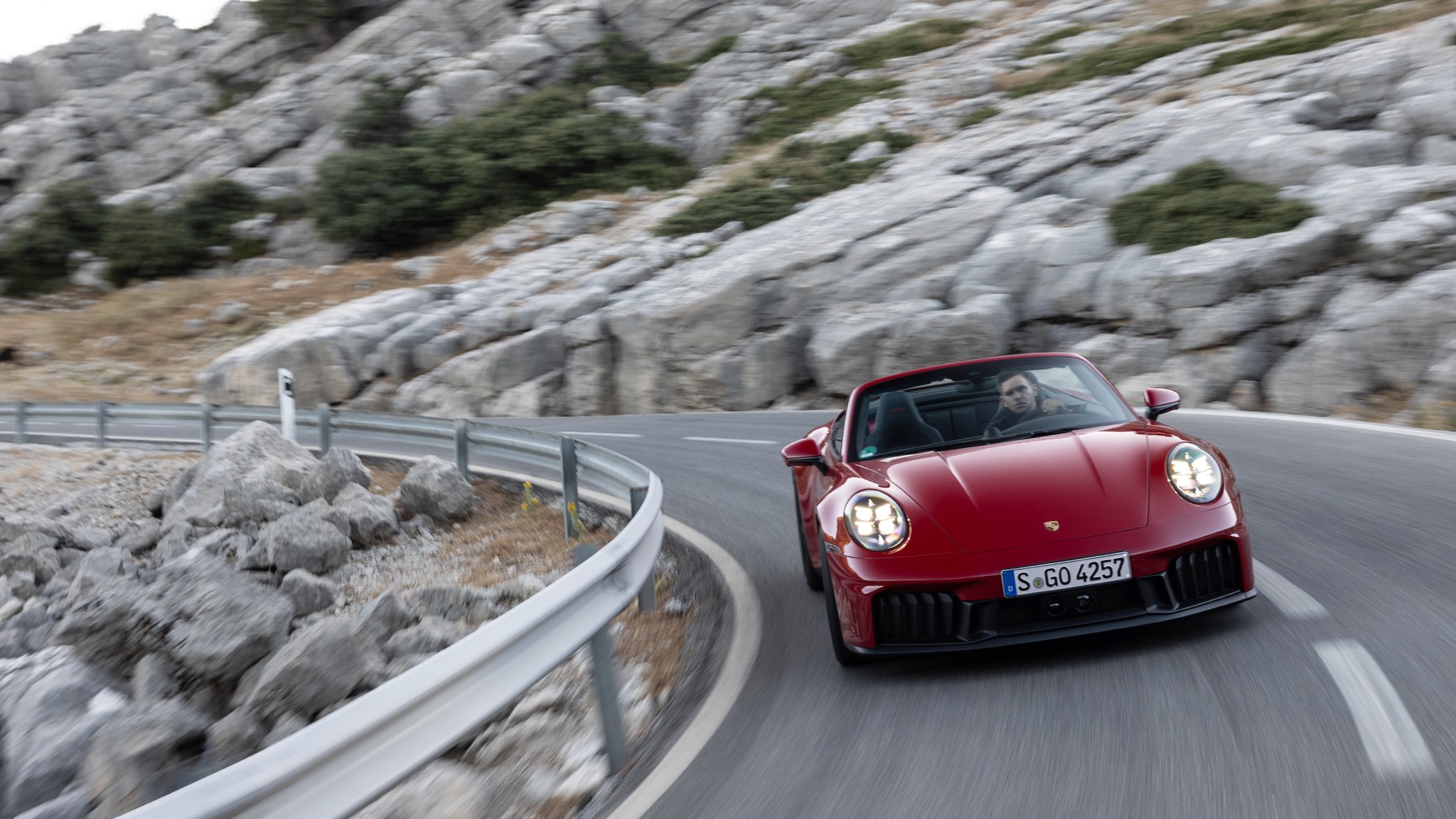 10 2025 Porsche 911 Carrera 4 GTS Cabriolet first test