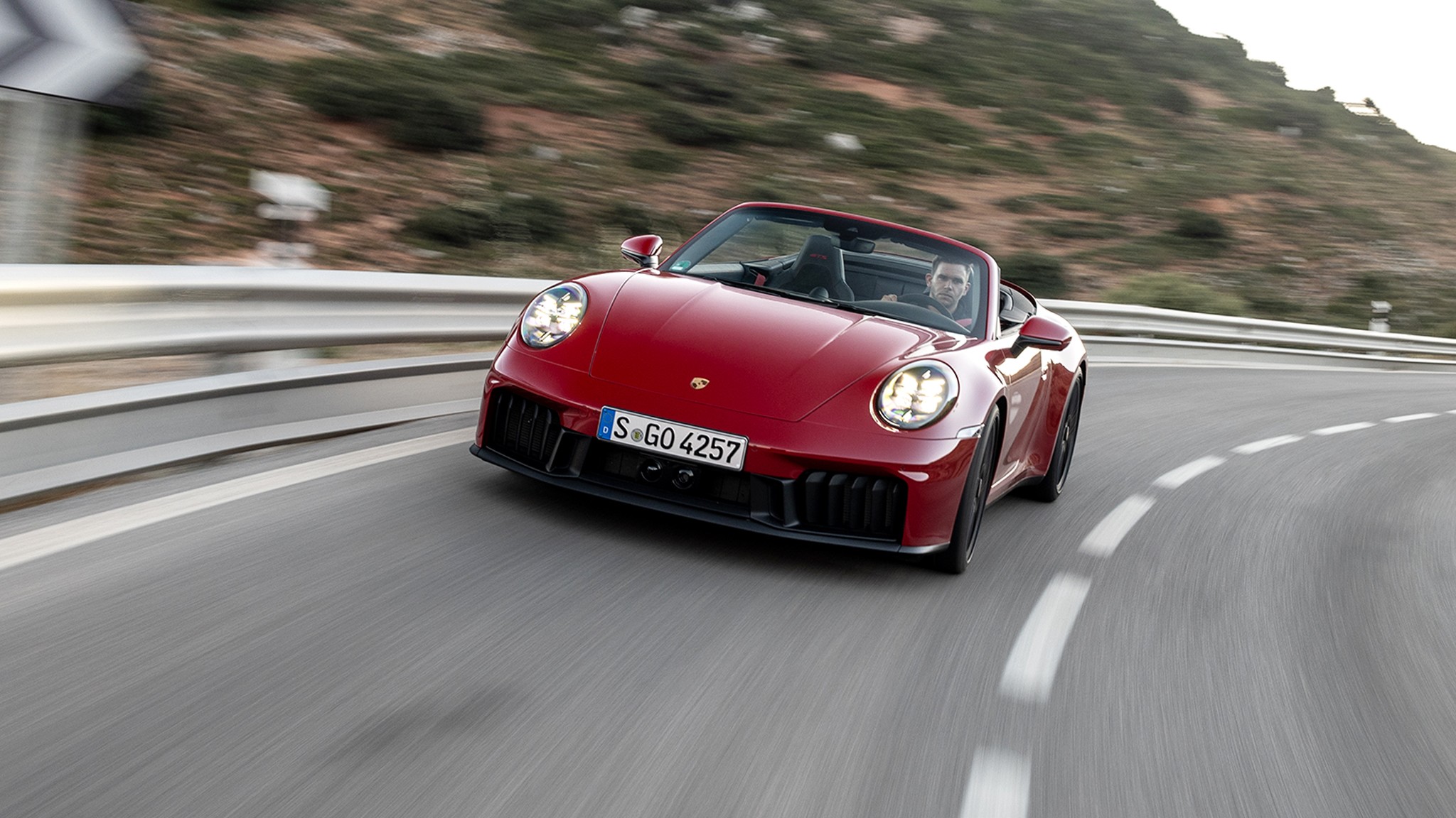 18 2025 Porsche 911 Carrera 4 GTS Cabriolet first test