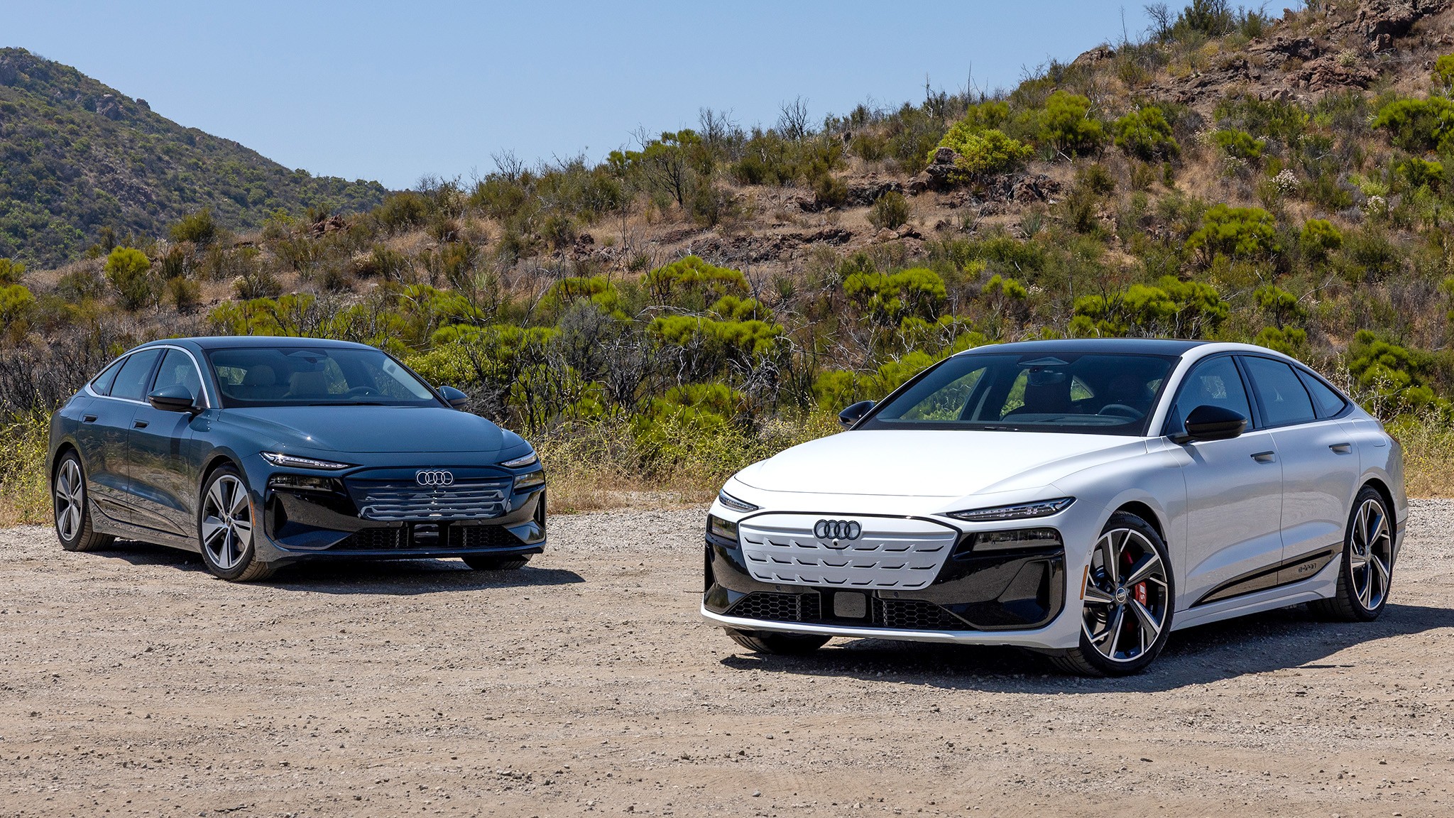 2025 audi a6 e tron plasma blue 55