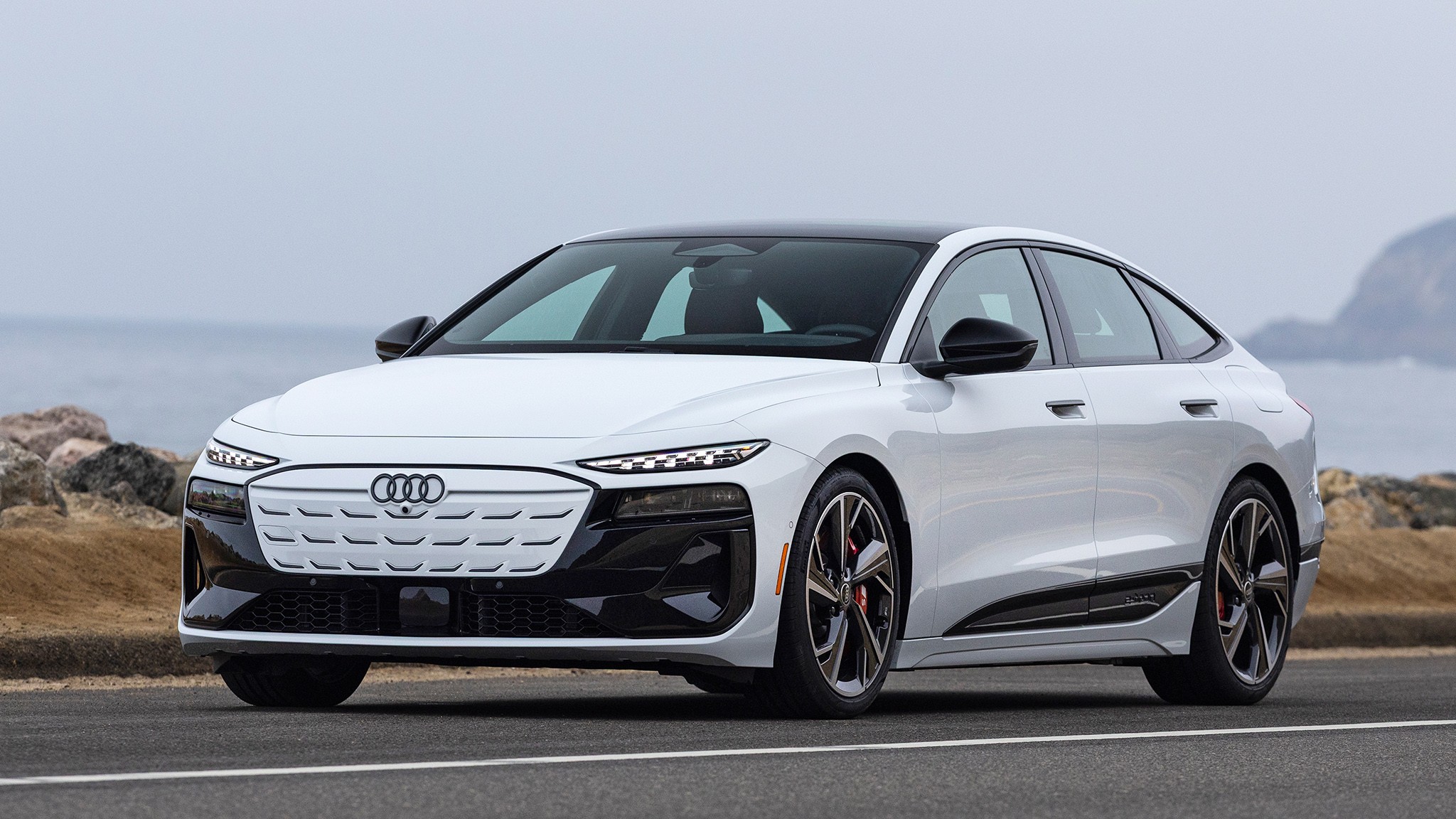 2025 audi s6 e glacier white 55