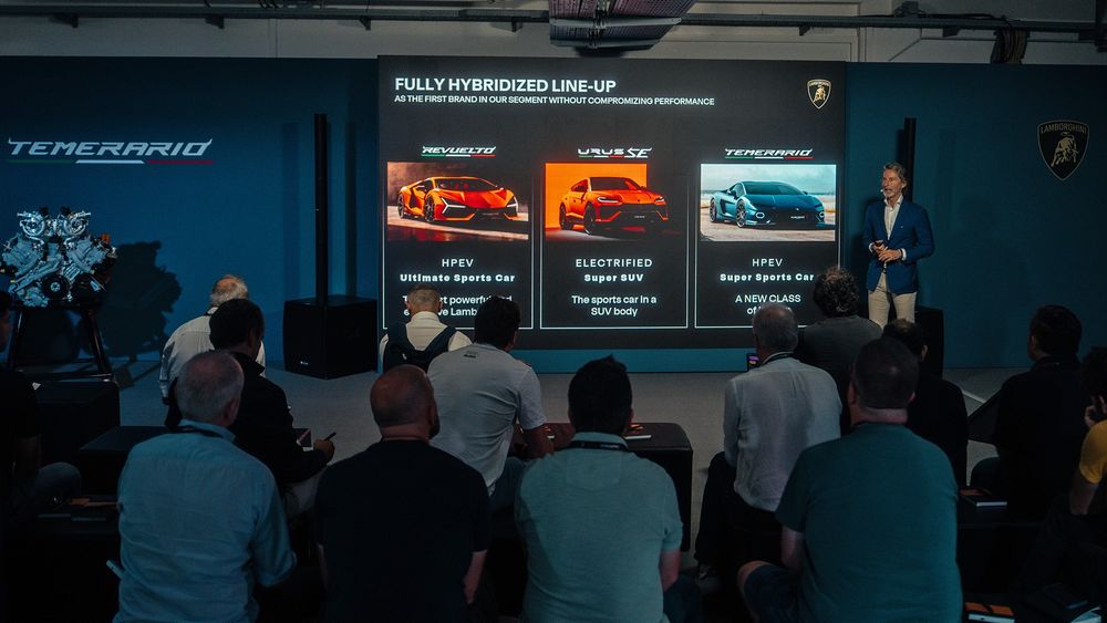 38 2026 Lamborghini Temerario track day