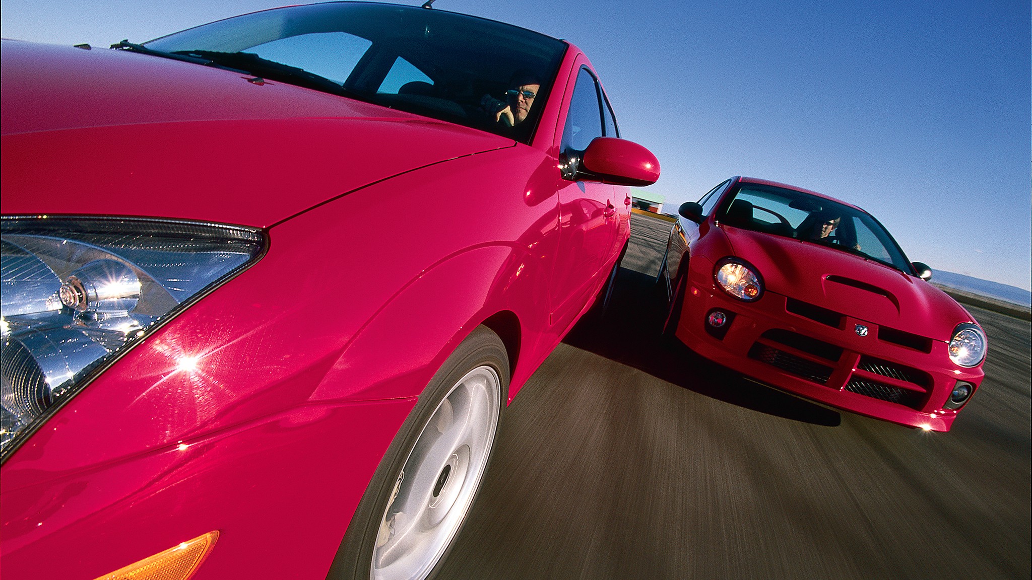 002 2003 dodge srt 4 vs ford svt vs mazdaspeed protege