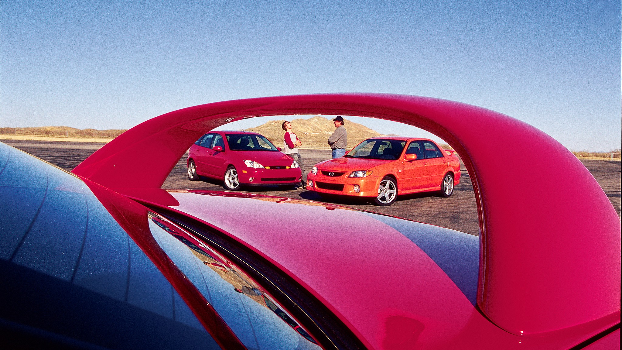 003 2003 dodge srt 4 vs ford svt vs mazdaspeed protege