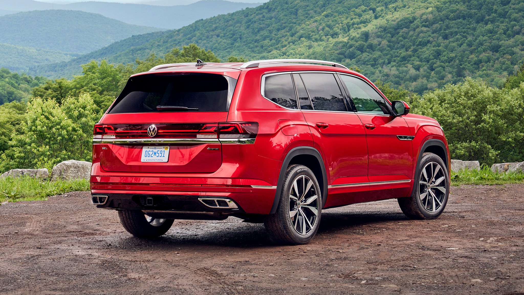 13 2026 Volkswagen Atlas rear view