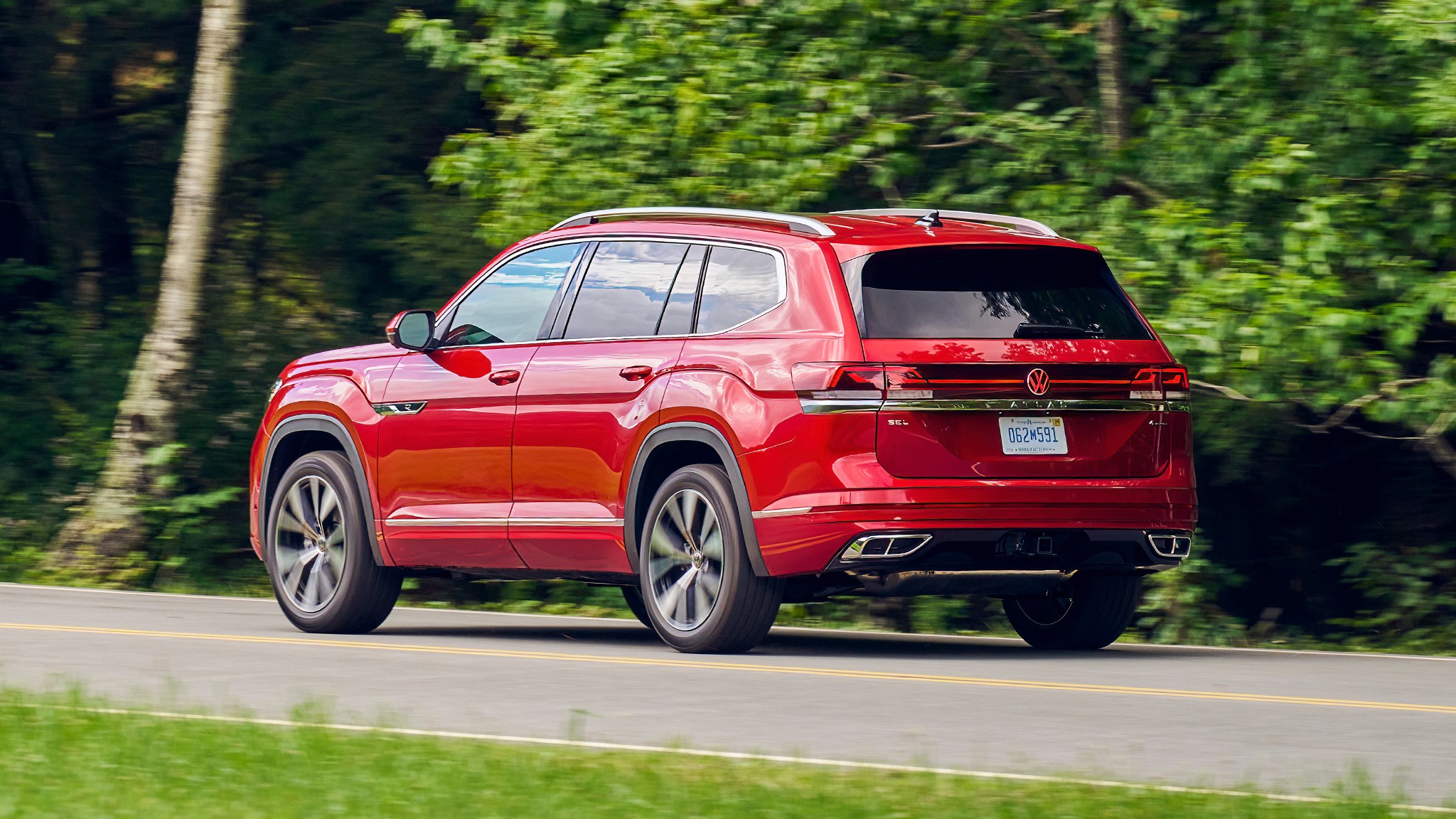 24 2026 Volkswagen Atlas rear view