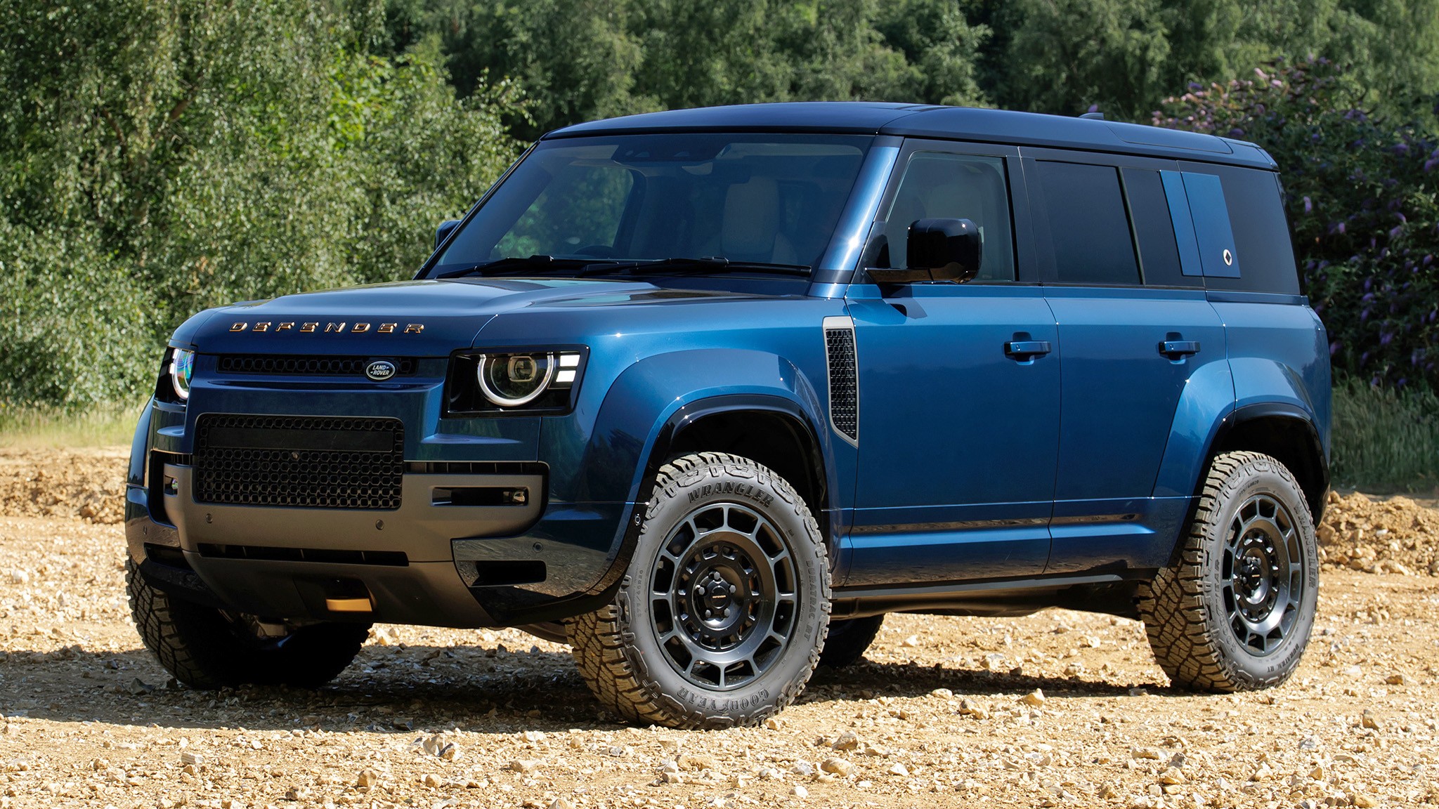 37 2026 Land Rover Defender OCTA Sargasso Blue