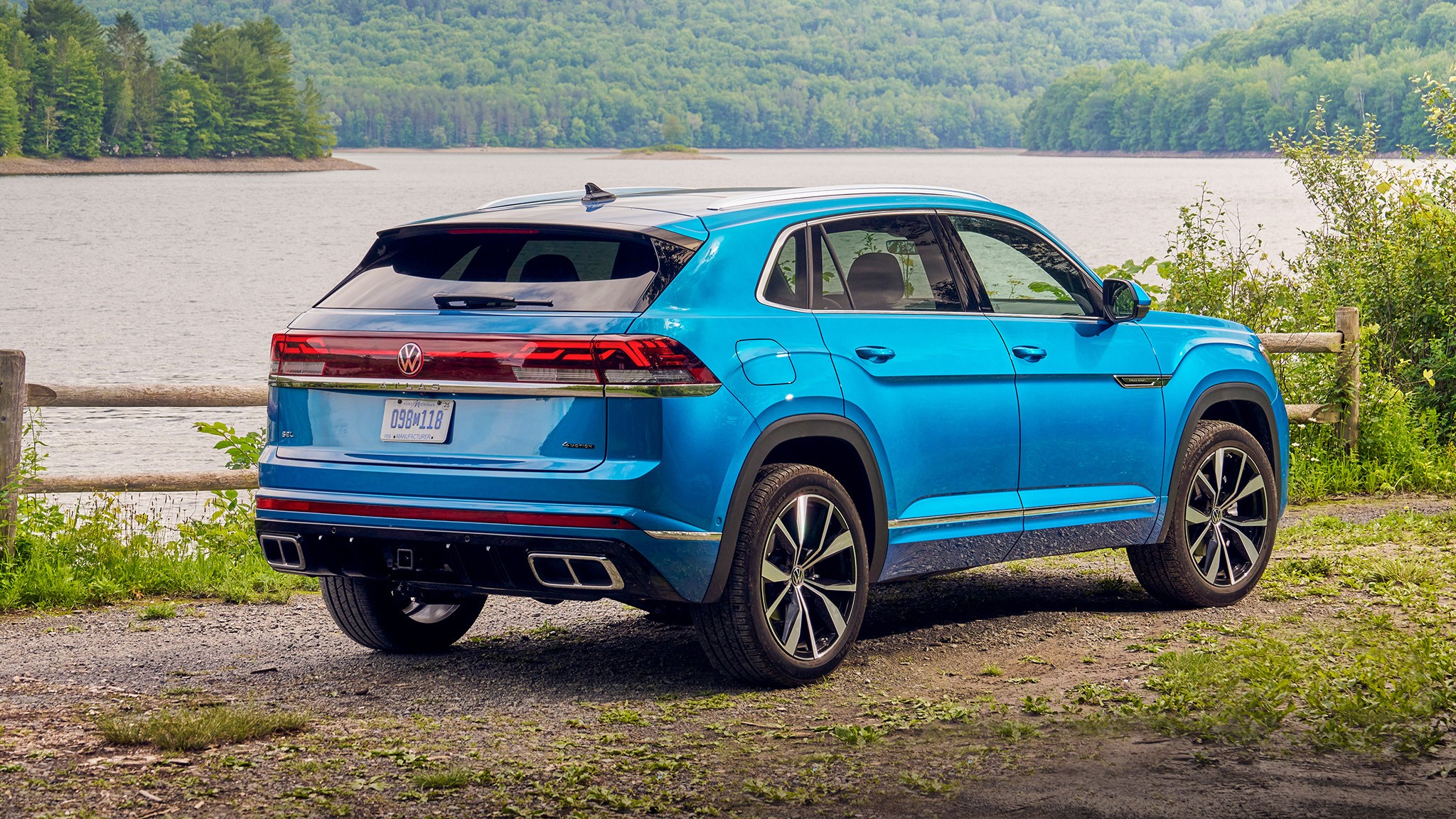 11 2026 Volkswagen Atlas Cross Sport rear view