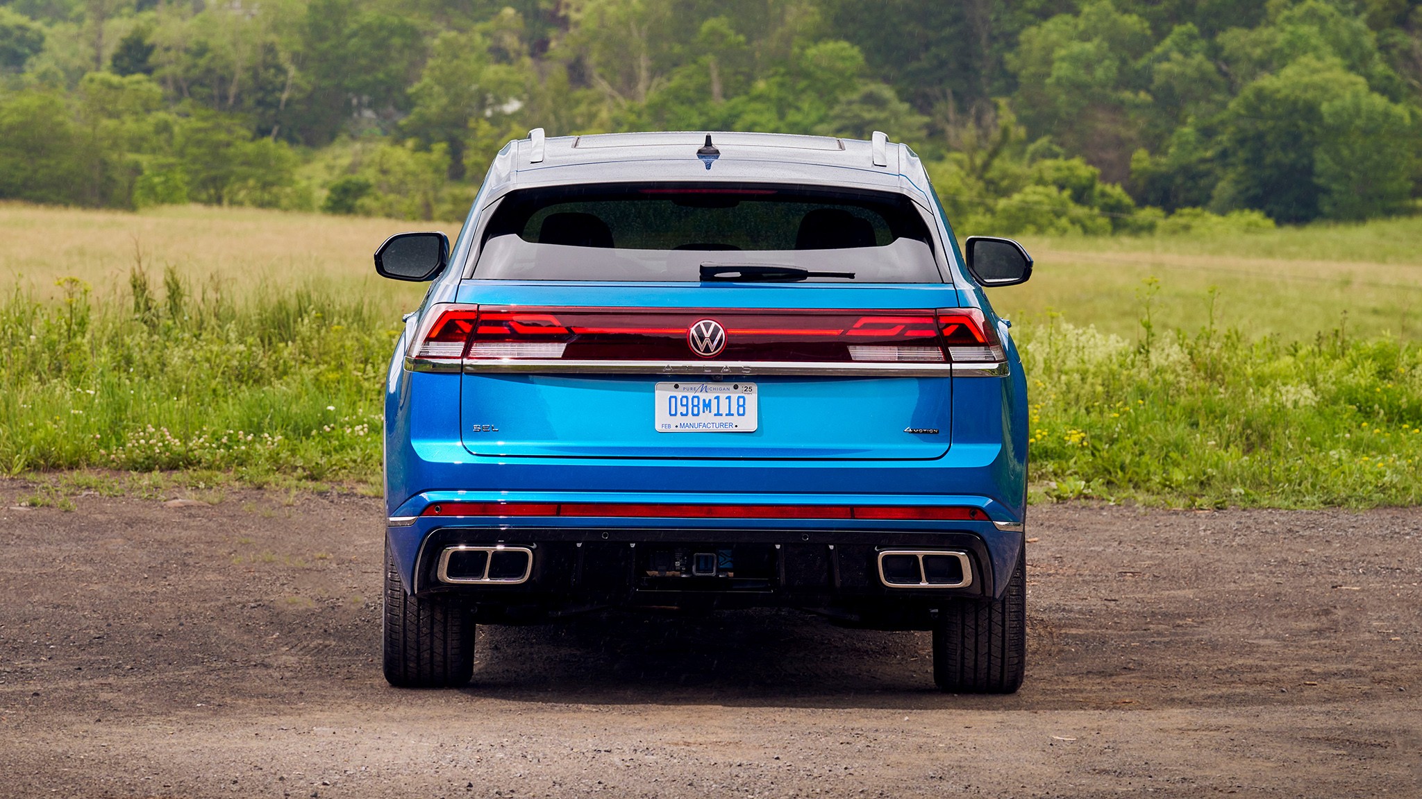 12 2026 Volkswagen Atlas Cross Sport rear view