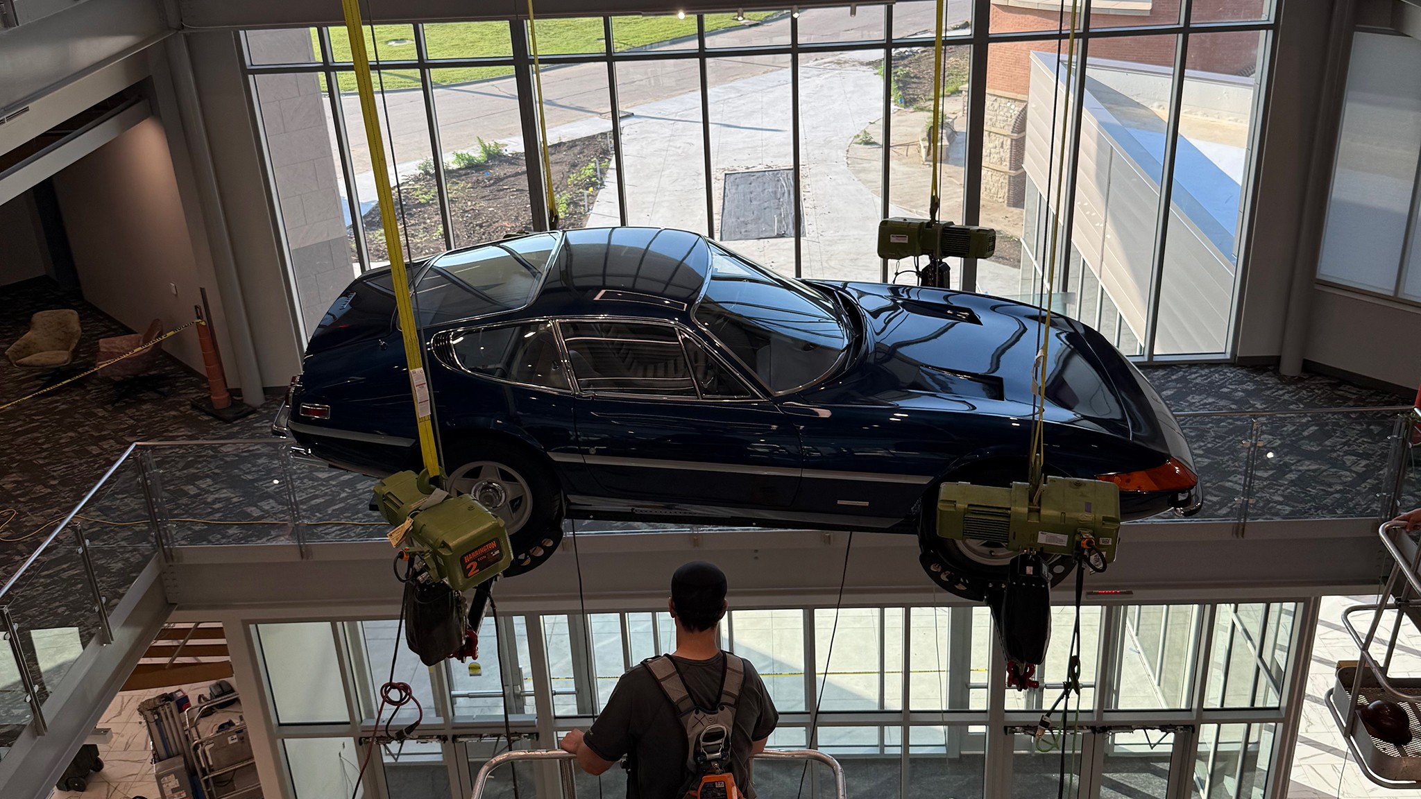 1972 Ferrari 365 GTB 4 McPherson College student center 1