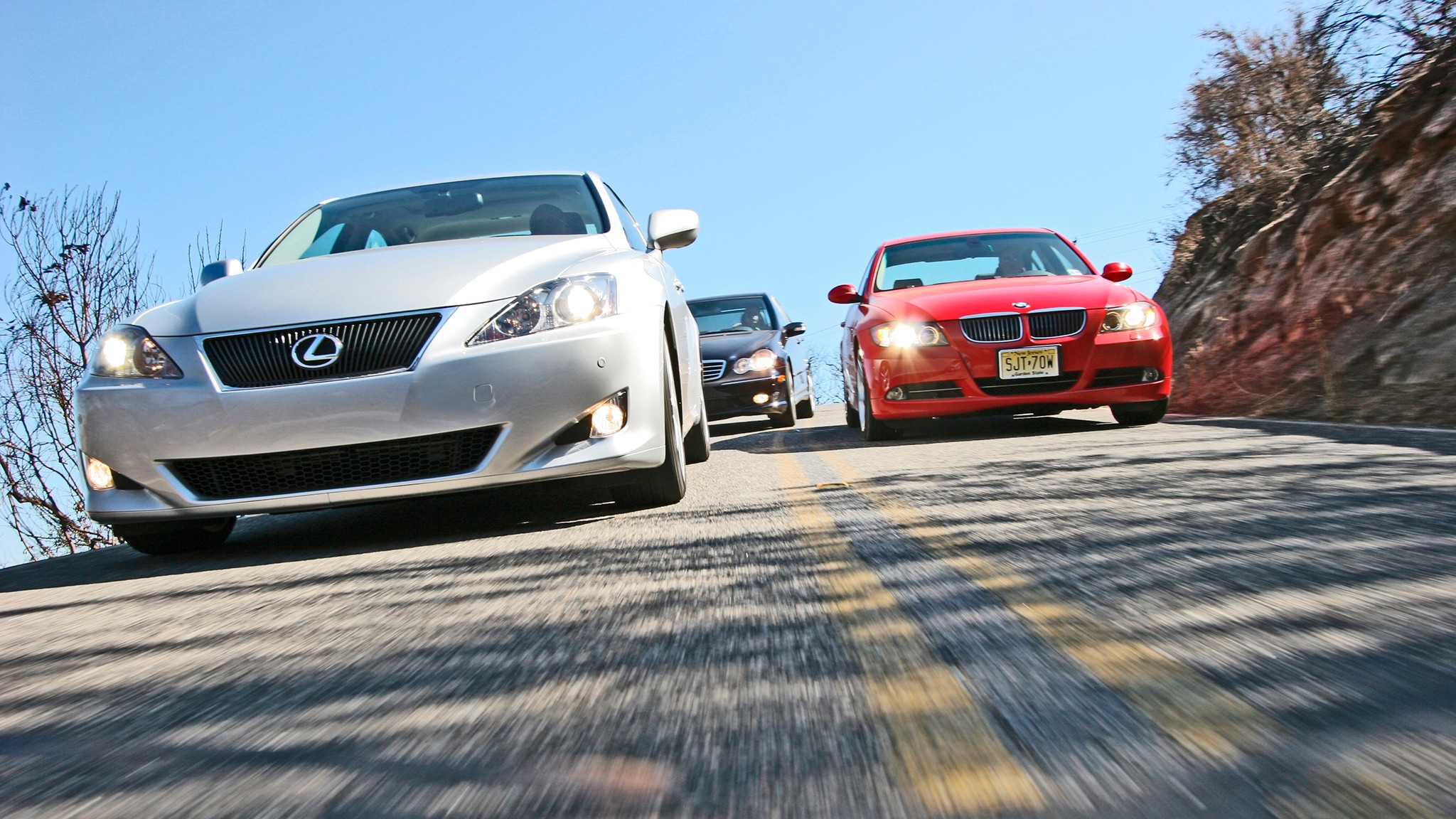 014 2006 bmw 330i vs lexus is 350 vs mercedes benz c350 sport