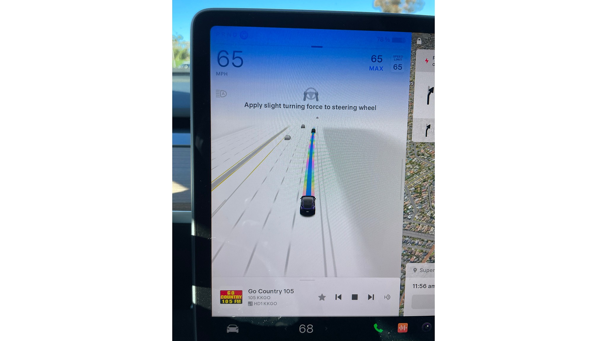 Post Recall Warning With Blue Bar