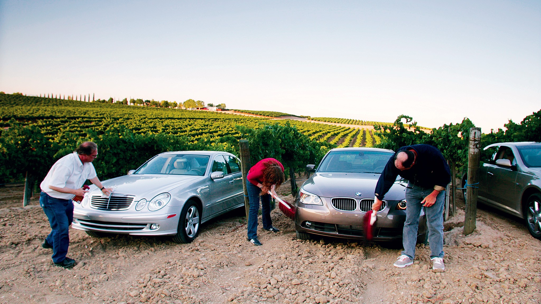 006 2005 bmw 545i vs 2005 cadillac sts v8 vs 2006 infiniti m45 sport vs 2005 mercedes benz e500