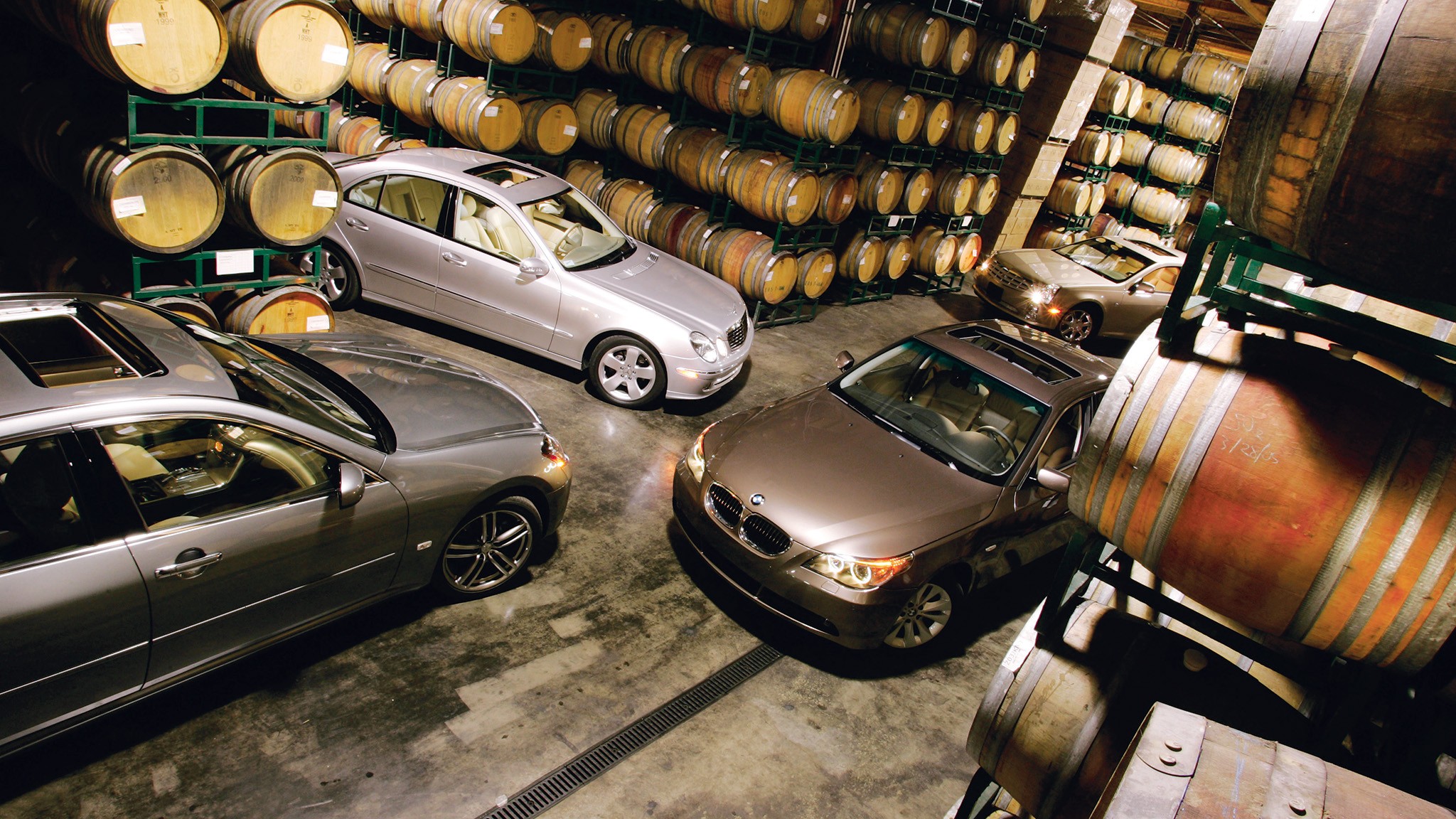 035 2005 bmw 545i vs 2005 cadillac sts v8 vs 2006 infiniti m45 sport vs 2005 mercedes benz e500