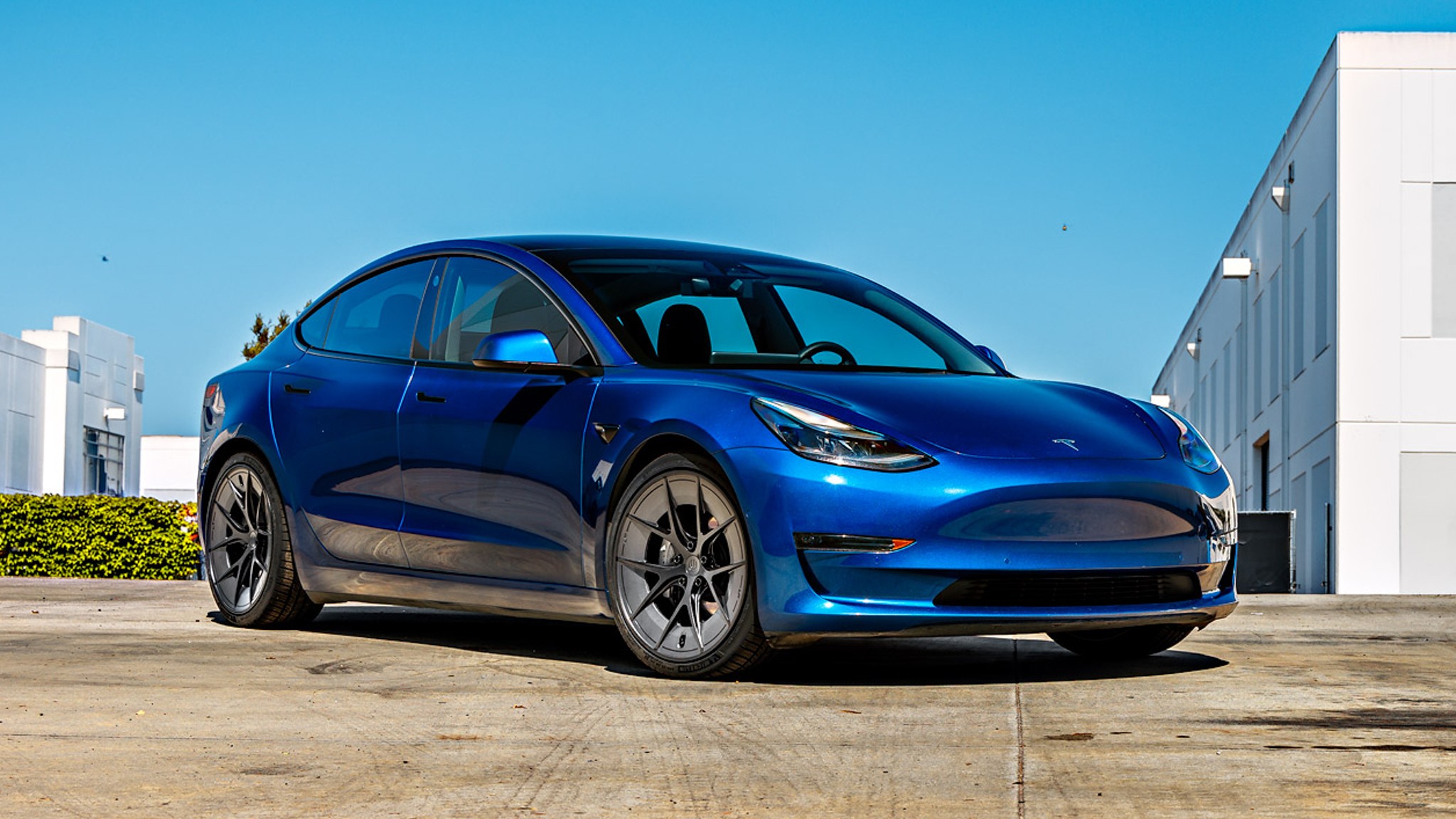 Unplugged Performance Road Warrior Forged Aluminum Wheel Tesla Model 3 Y EV SUV Sedan 5