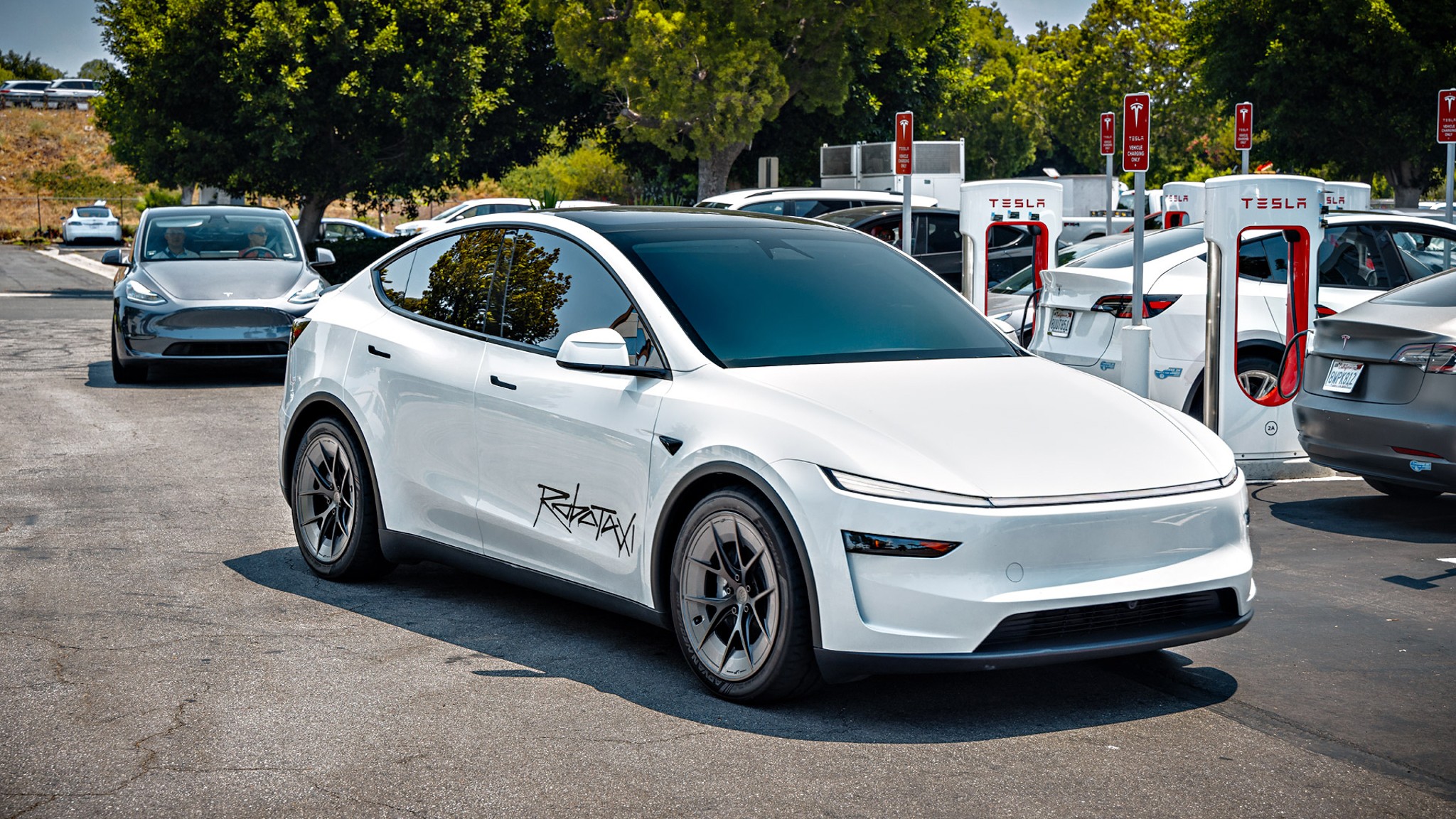 Unplugged Performance Road Warrior Forged Aluminum Wheel Tesla Model 3 Y EV SUV Sedan 11