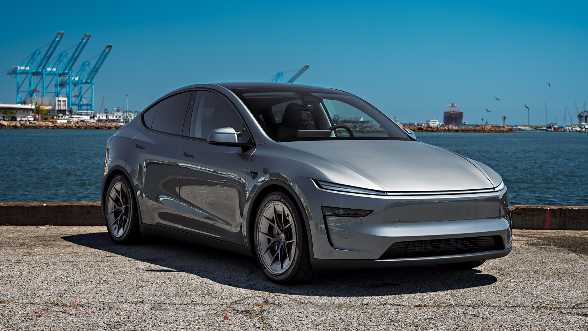 Unplugged Performance Road Warrior Forged Aluminum Wheel Tesla Model 3 Y EV SUV Sedan 17