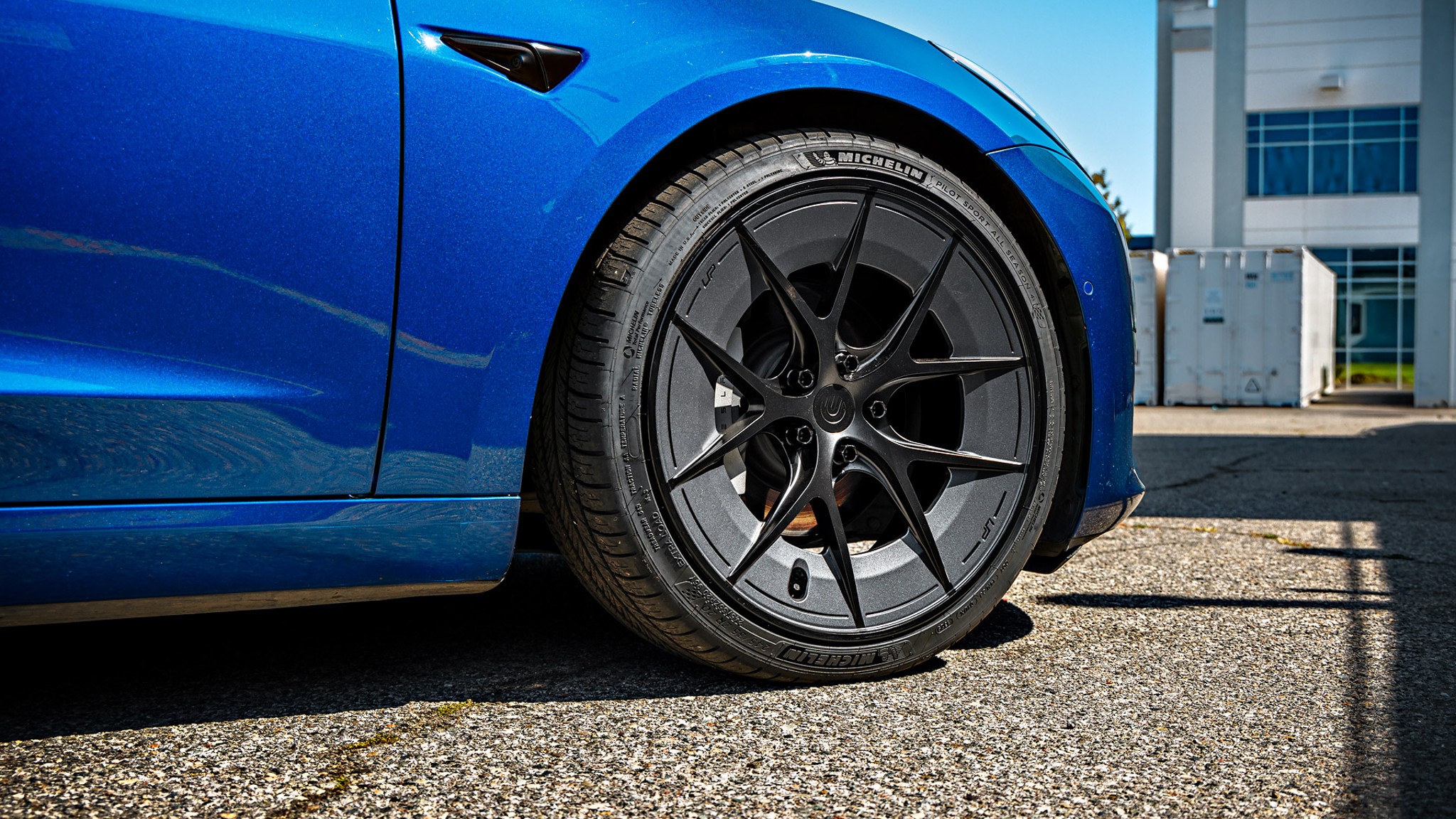 Unplugged Performance Road Warrior Forged Aluminum Wheel Tesla Model 3 Y EV SUV Sedan 23