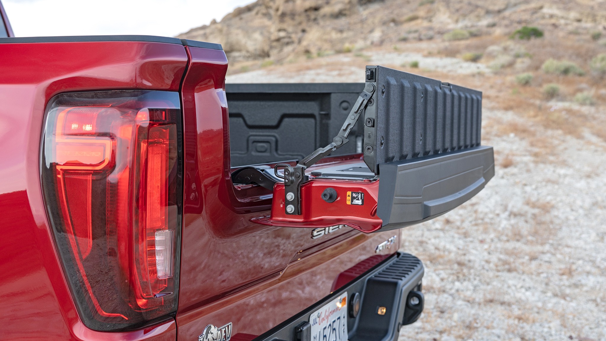 11 2026 GMC SIerra 1500 AT4X AEV truck bed tailgate