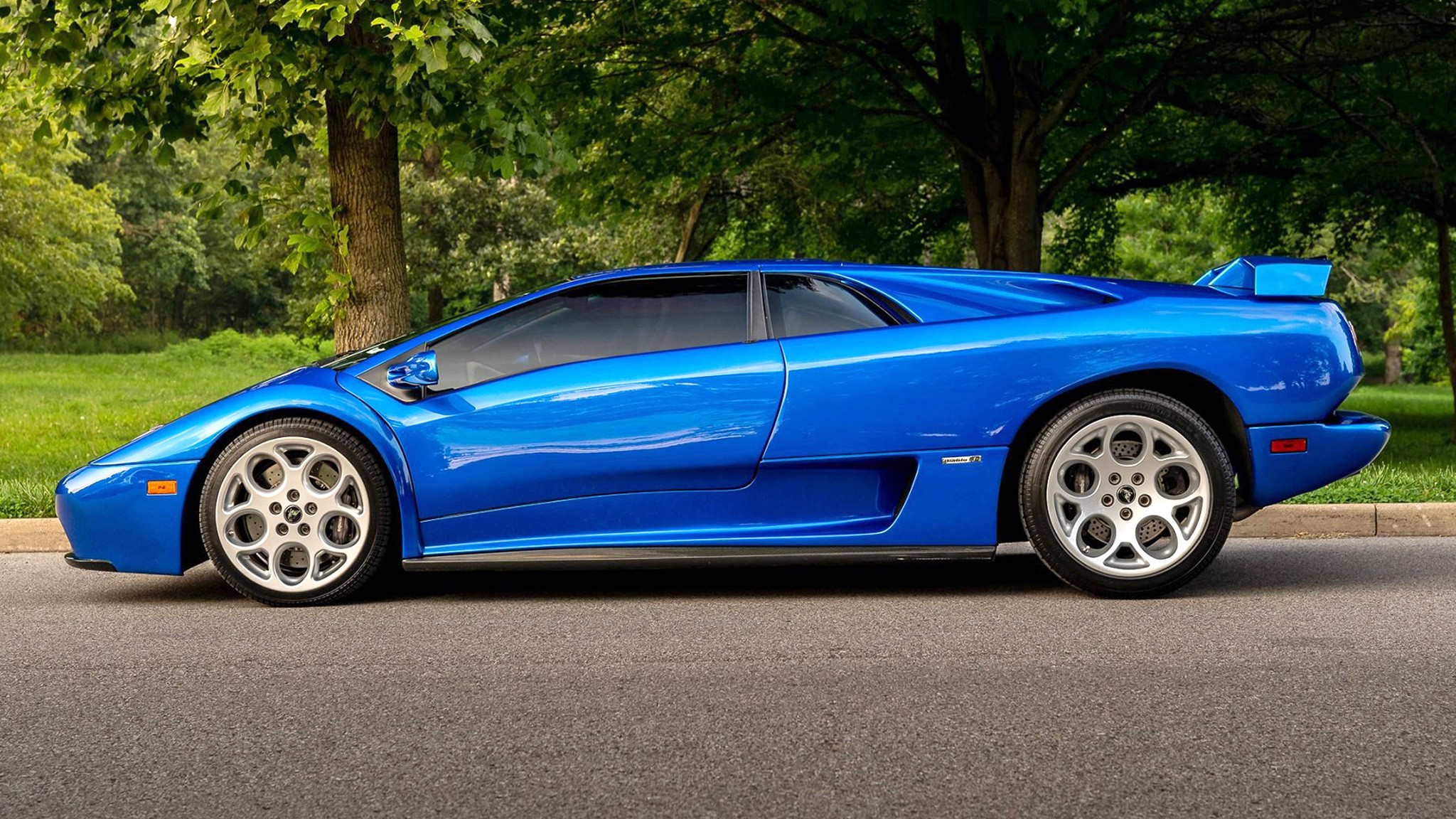 002 2001 lamborghini diablo vt 6 0 monterey blue