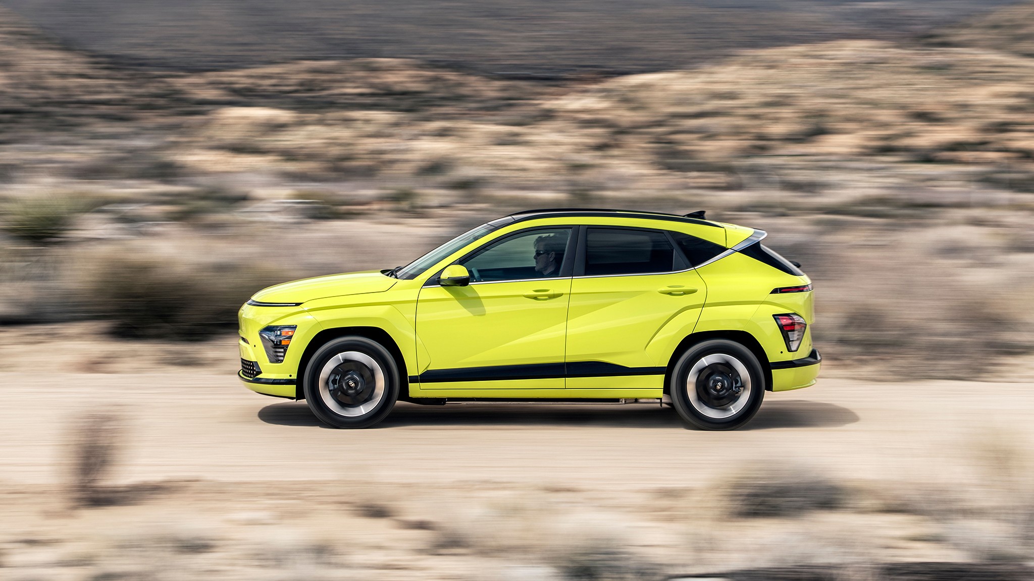 3 2026 Hyundai Kona Electric side view