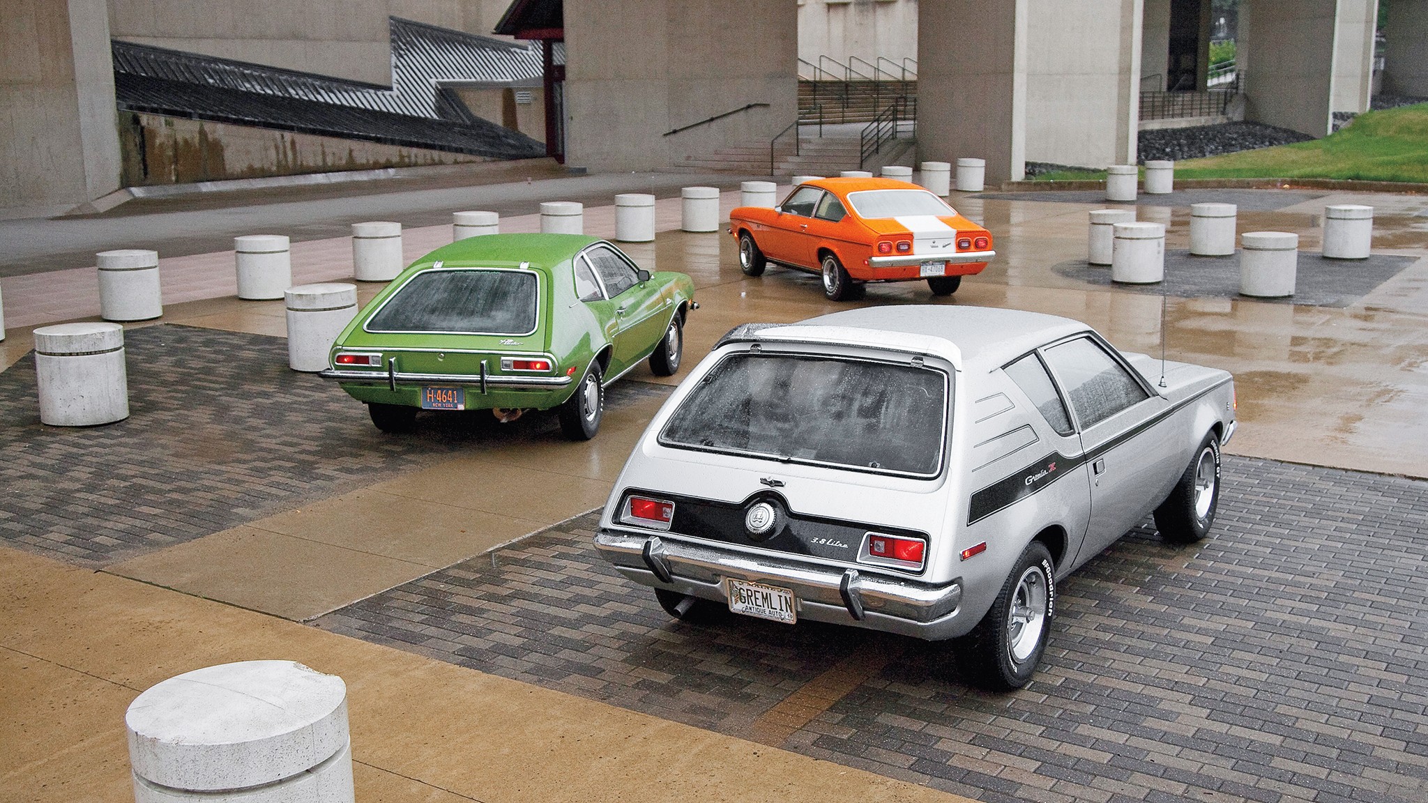 006 1971 amc gremlin x 1973 chevrolet vega gt 1972 ford pinto