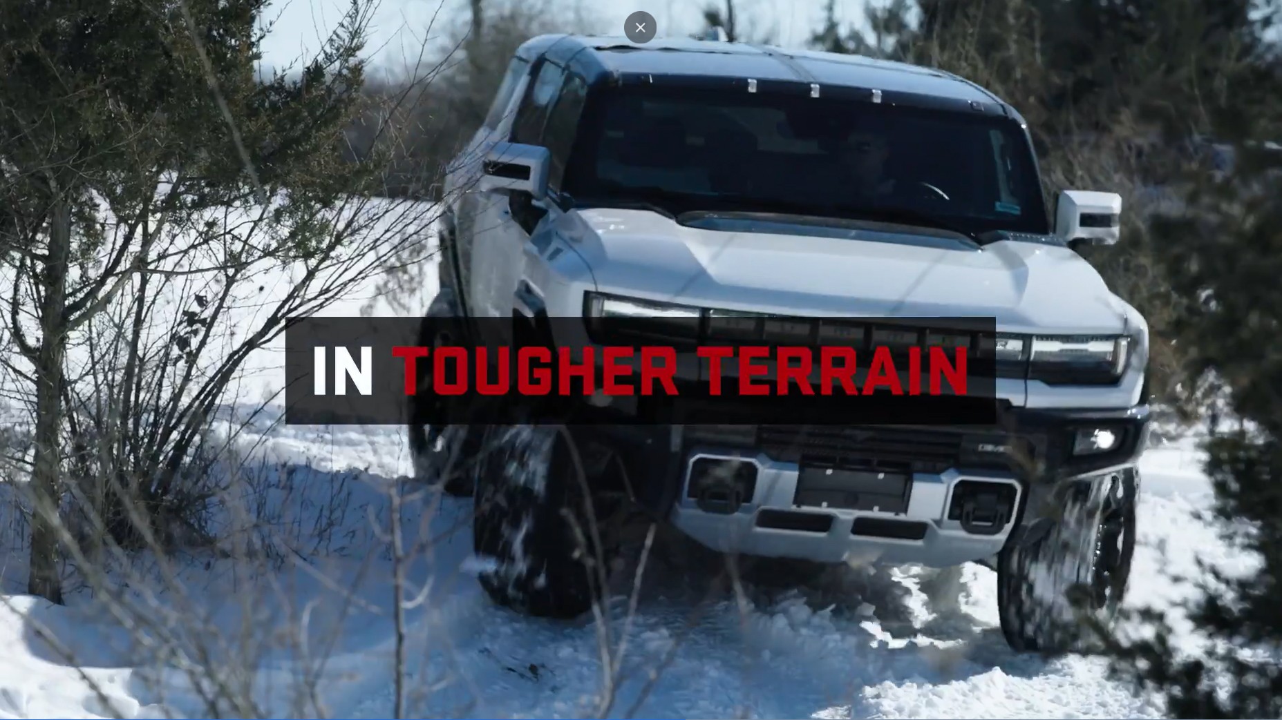 GMC Hummer EV SUV King Crab Extreme Ultra Tight Corner