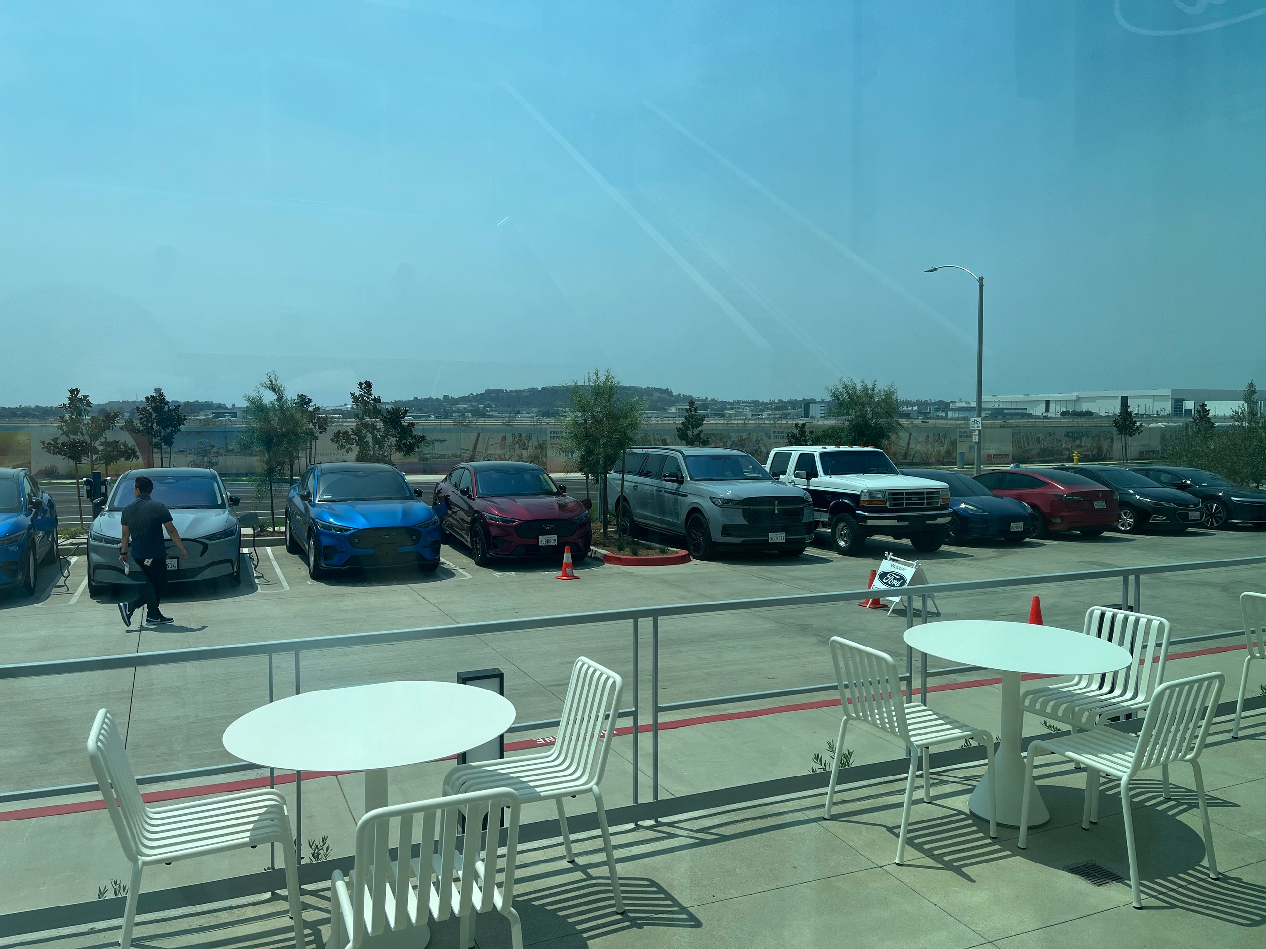 Ford EVDC parking lot