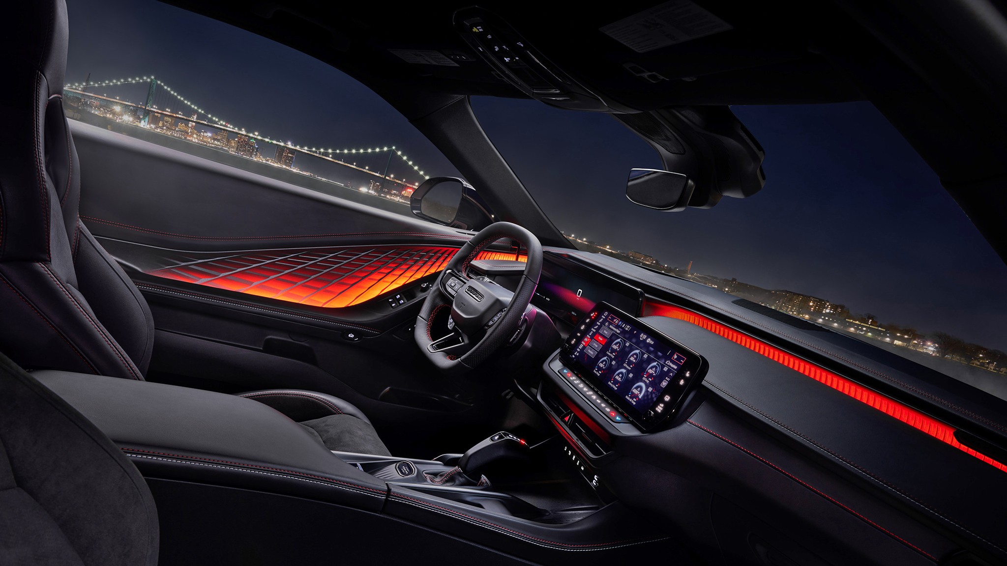 31 2026 Dodge Charger orange interior