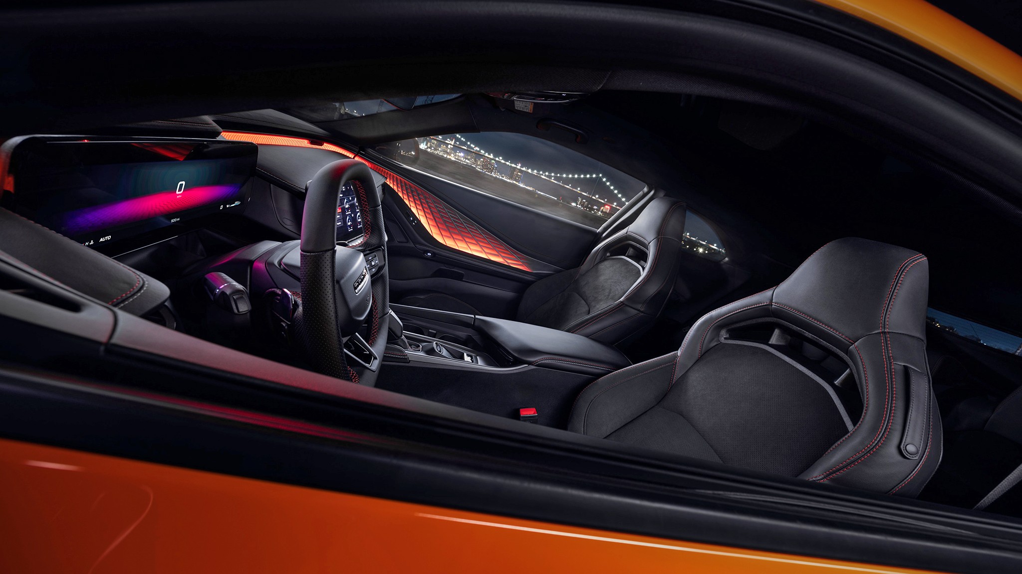 32 2026 Dodge Charger orange interior