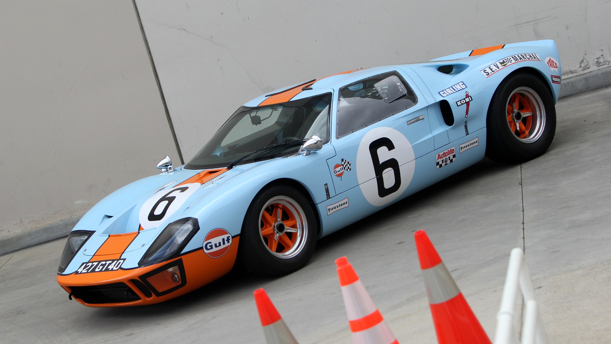 concours and coffee ford gt II 11 gulf gt40