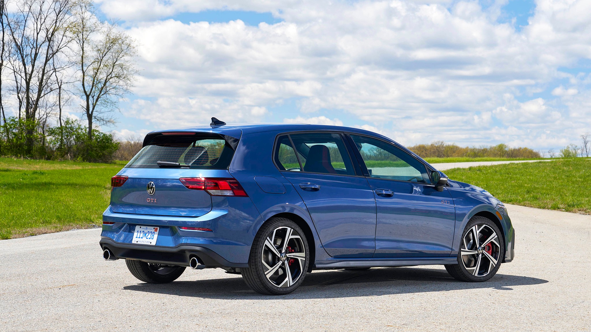 11 2026 Volkswagen Golf GTI rear view