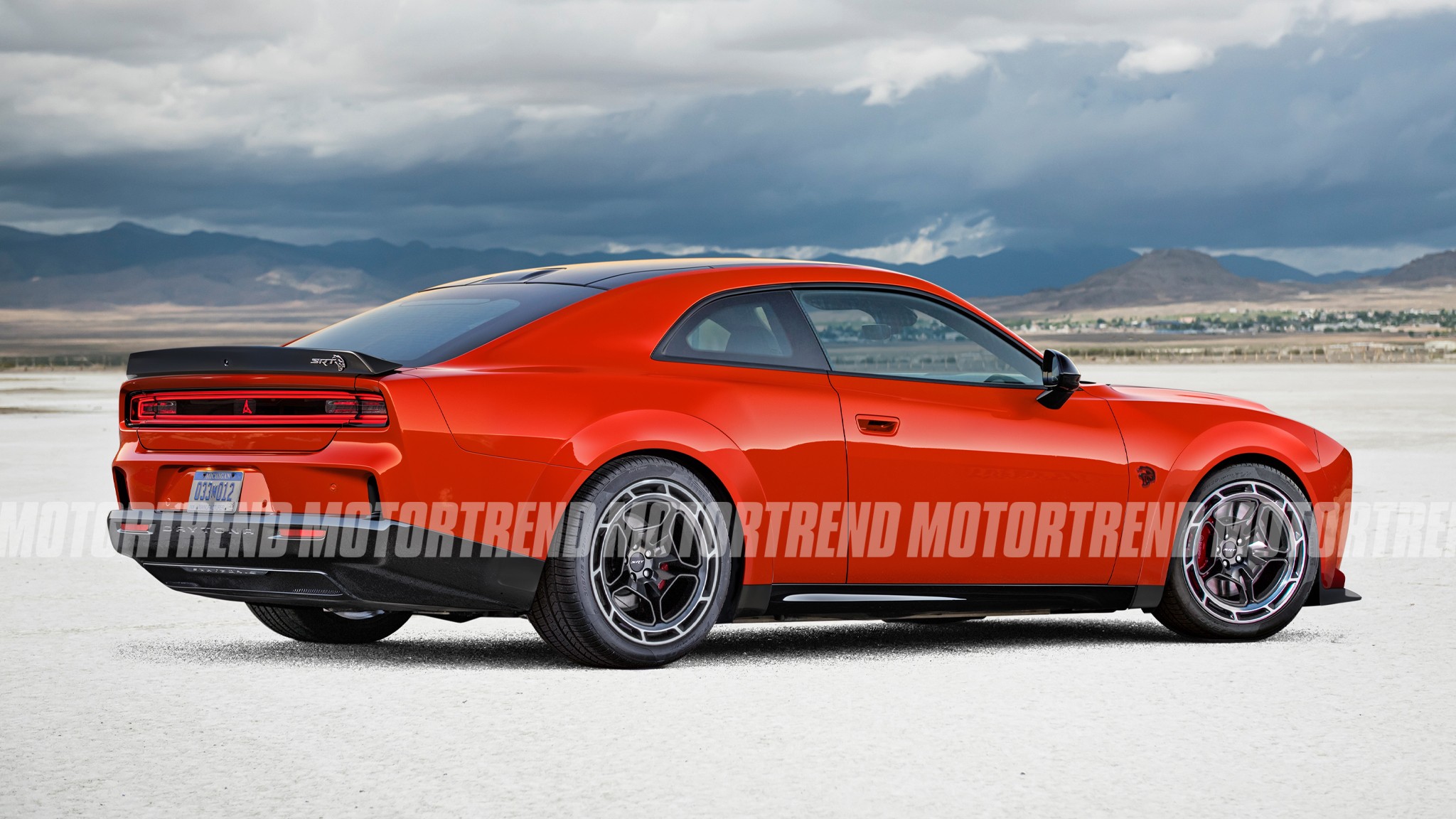 FUTURE Dodge Charger Hellcat Demon rearquarter