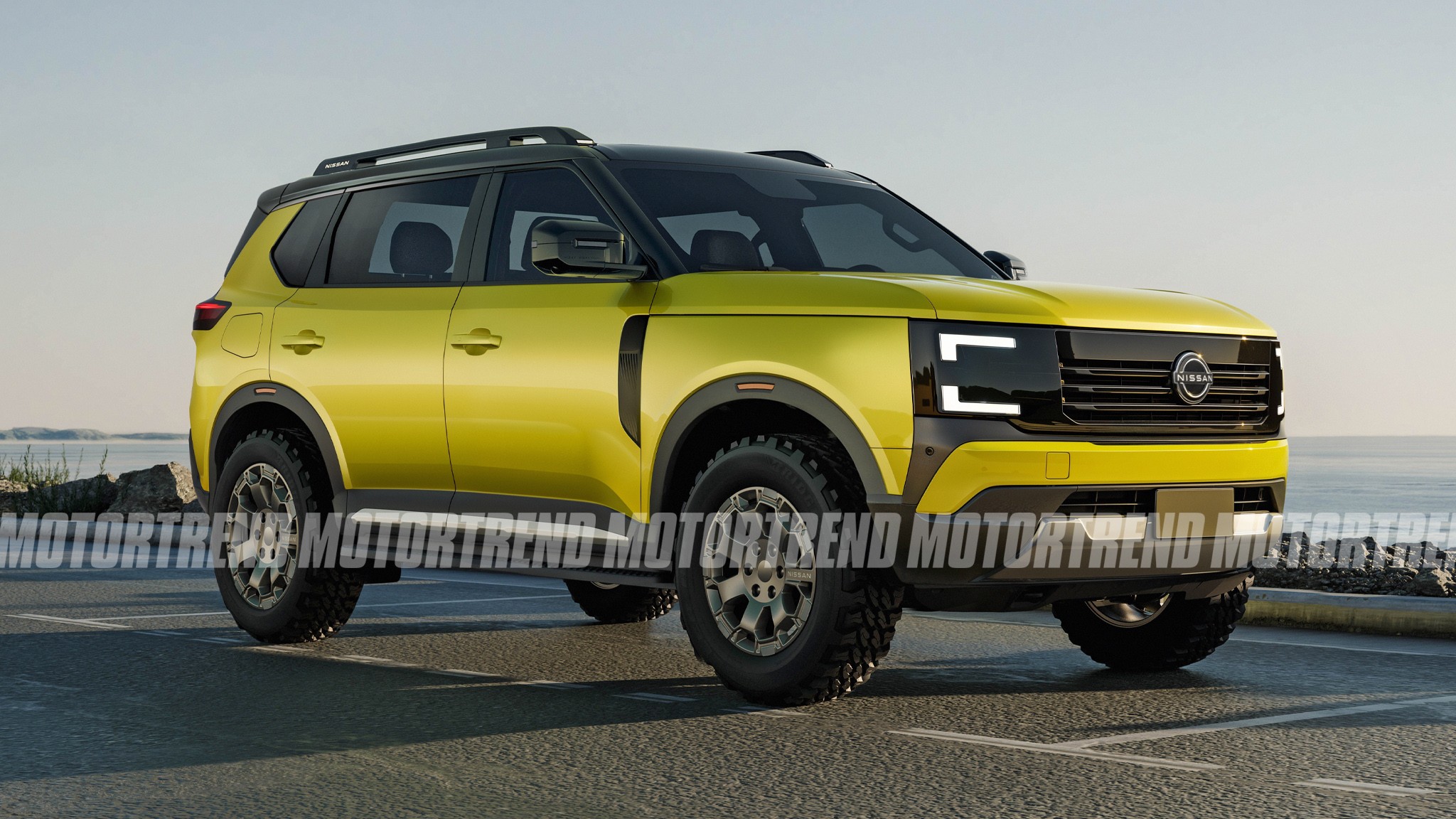 FUTURE Nissan Xterra frontquarter