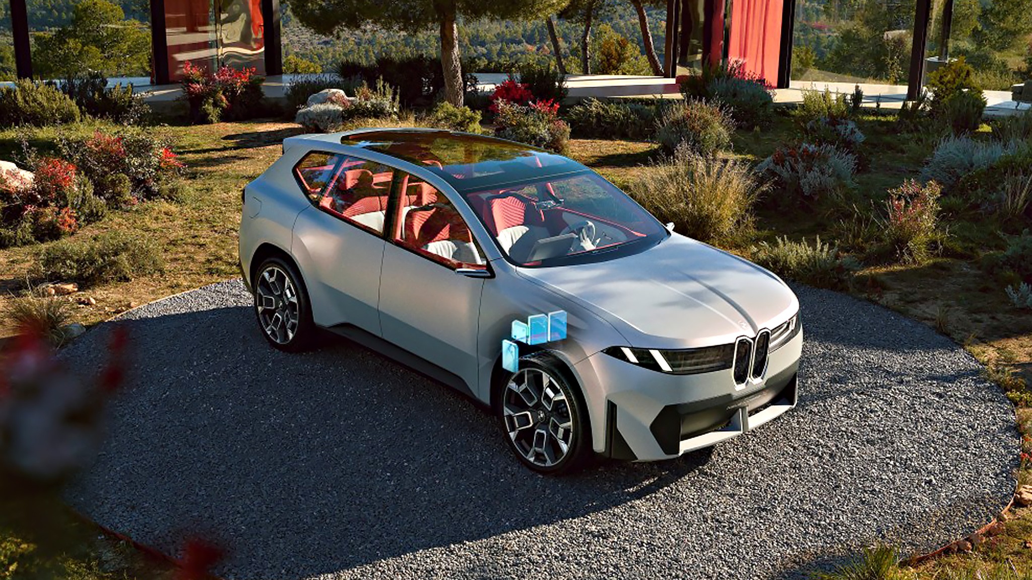 Neue Klasse BMW iX3 Super Computers Phantom View