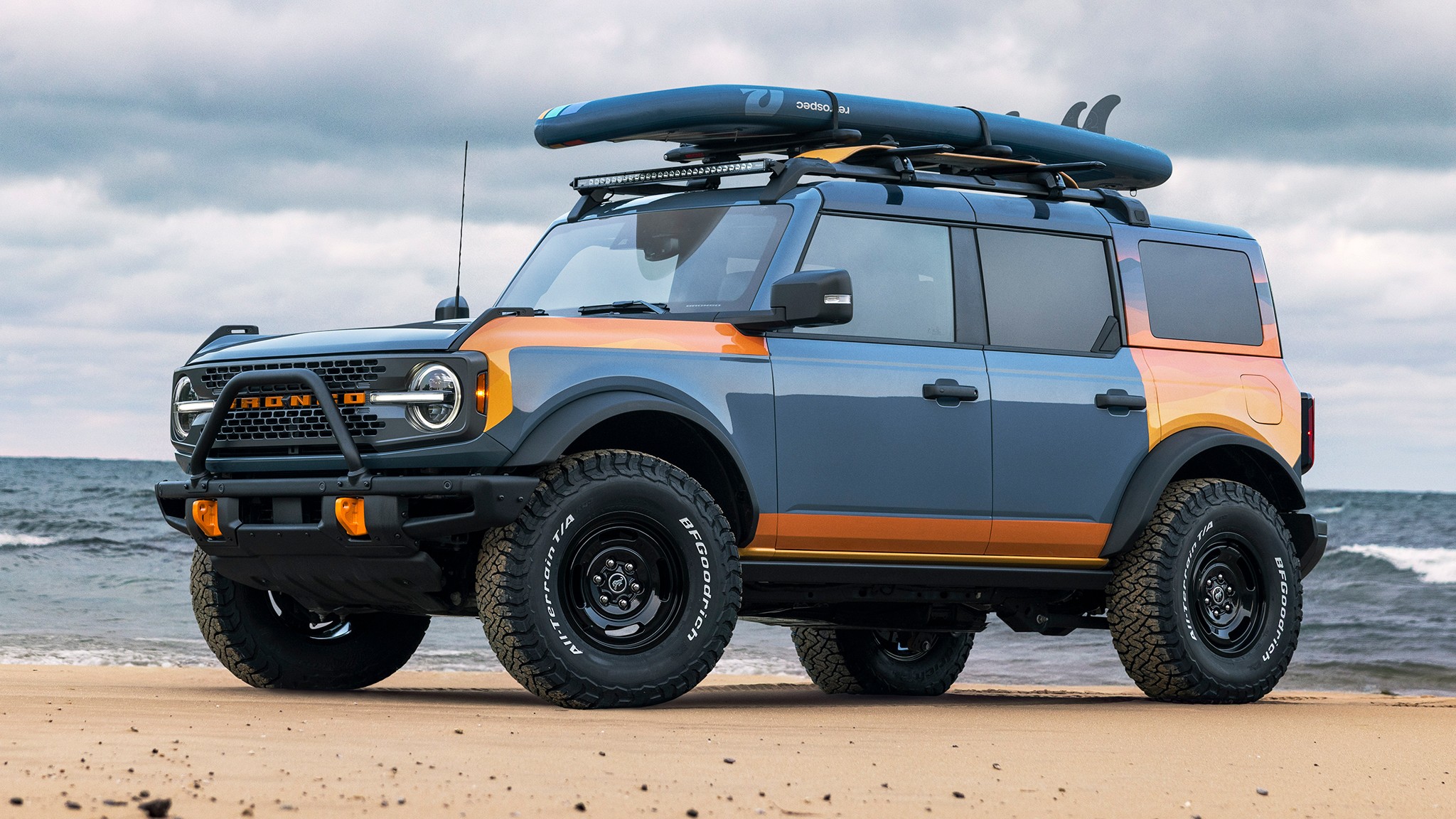 Ford Bronco Silver Lake Dunes project SUV 11