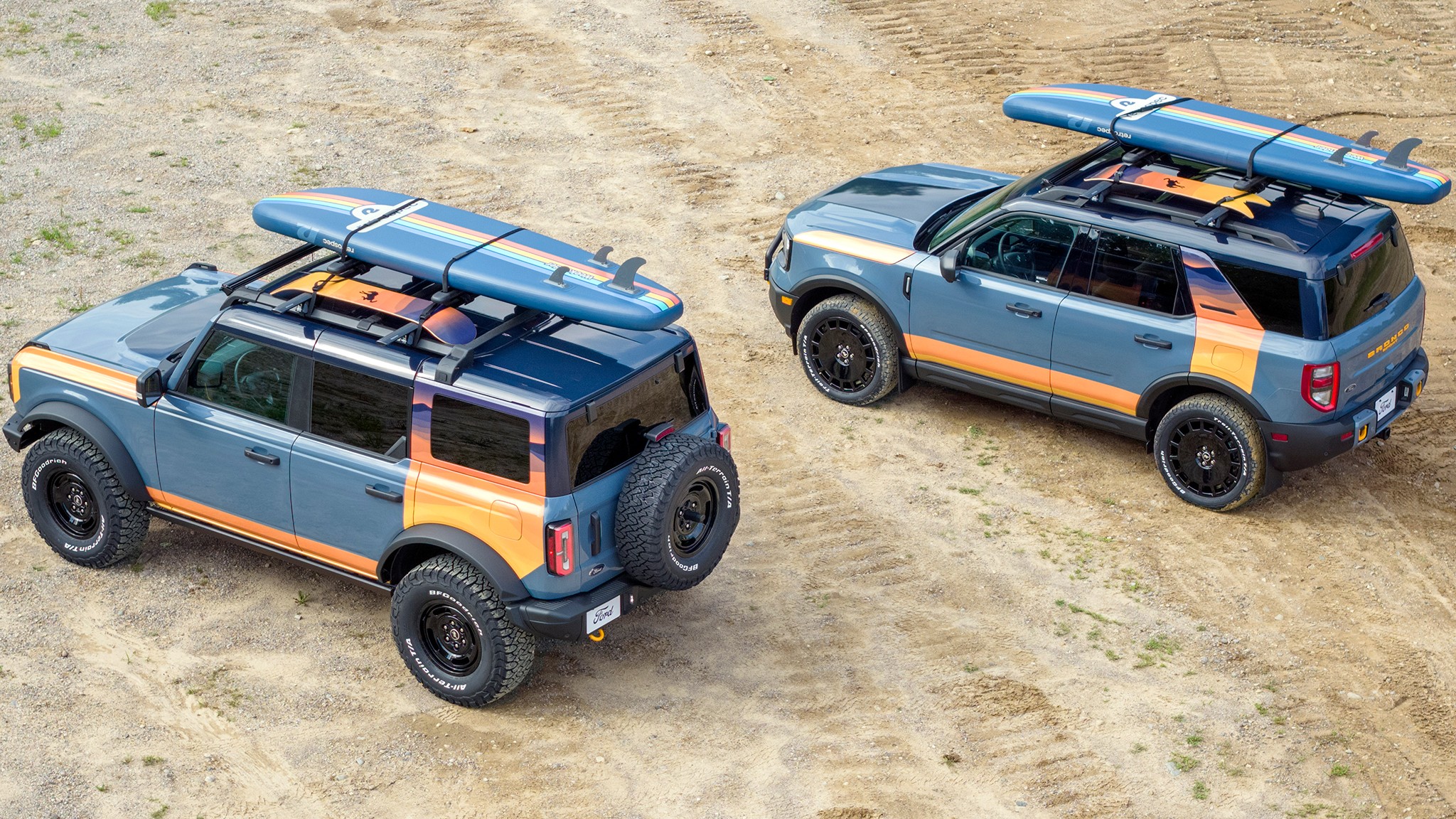 Ford Bronco and Bronco Sport Silver Lake Dunes project SUV 11
