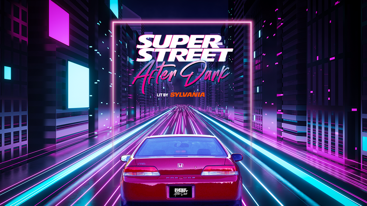 super street after dark 2025 sylvania logo orange