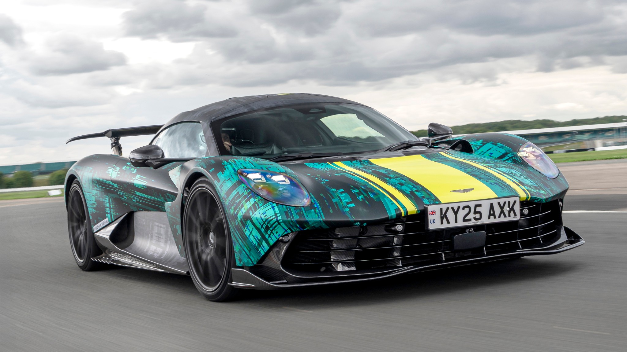 036 aston martin valhalla prototype first drive stowe circuit